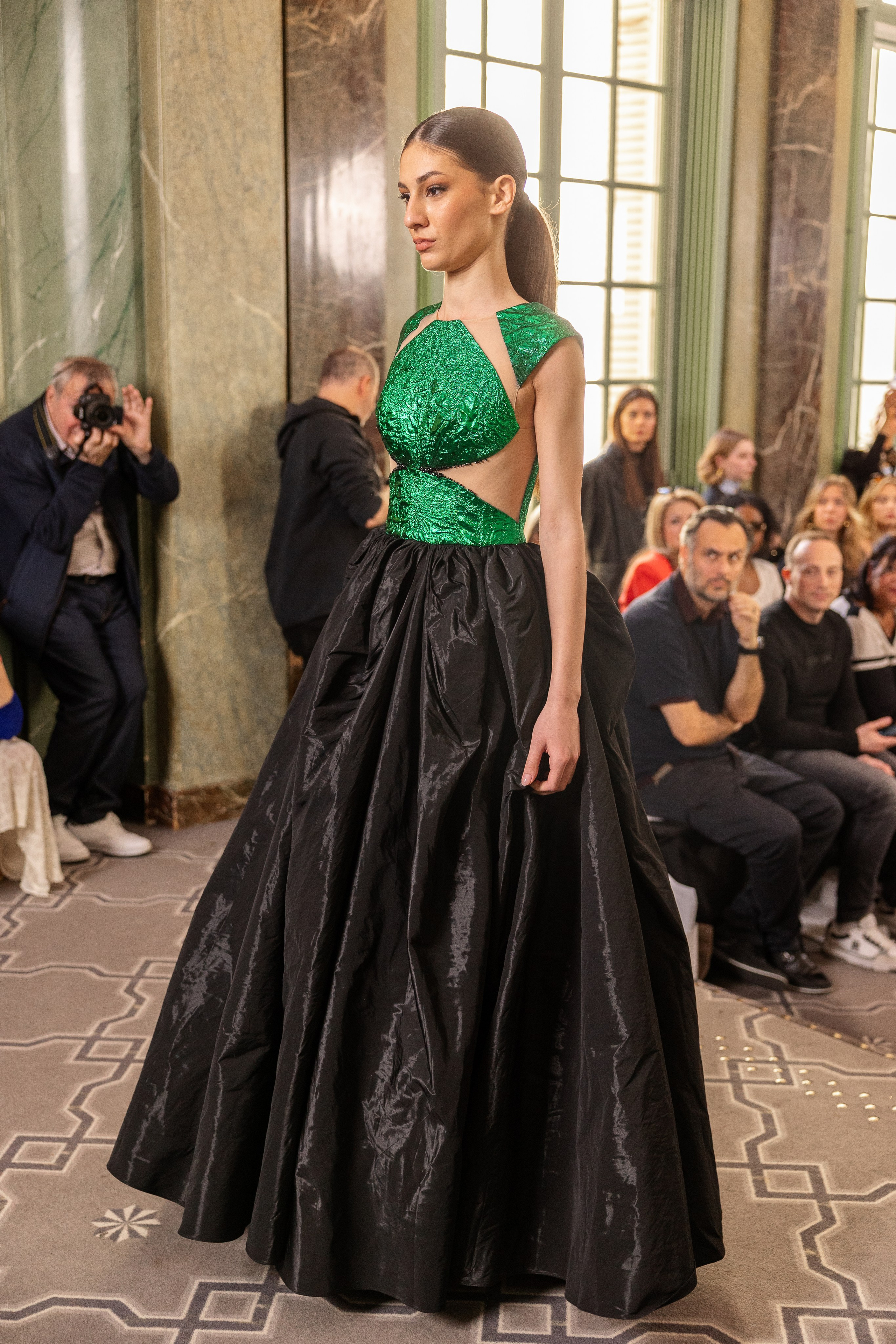 Paris fashion week. MATVEEVA STUDIO