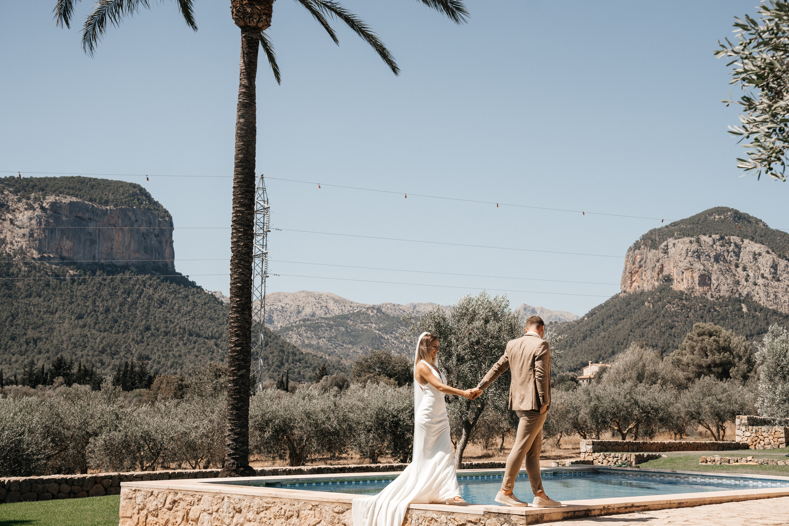 J & P Mallorca, Villa Sacasabona. Hochzeitsfotograf für Moers, Niederrhein, Düsseldorf, NRW und Deutschland