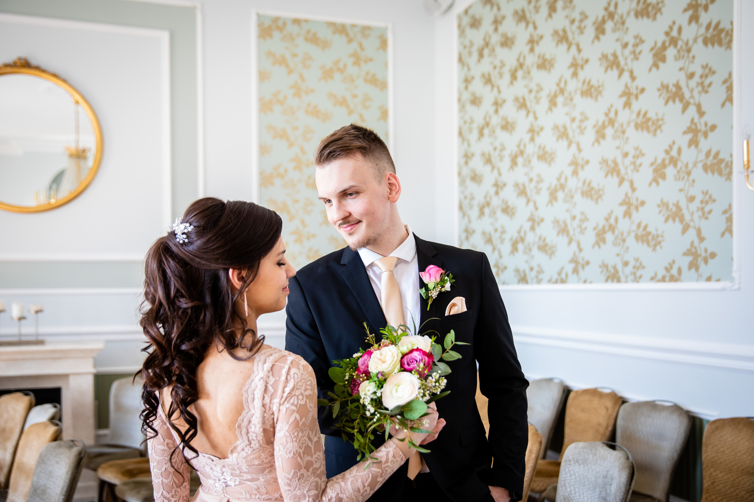 Schloss Ovelgönne. Hochzeitfotograf in Bielefeld