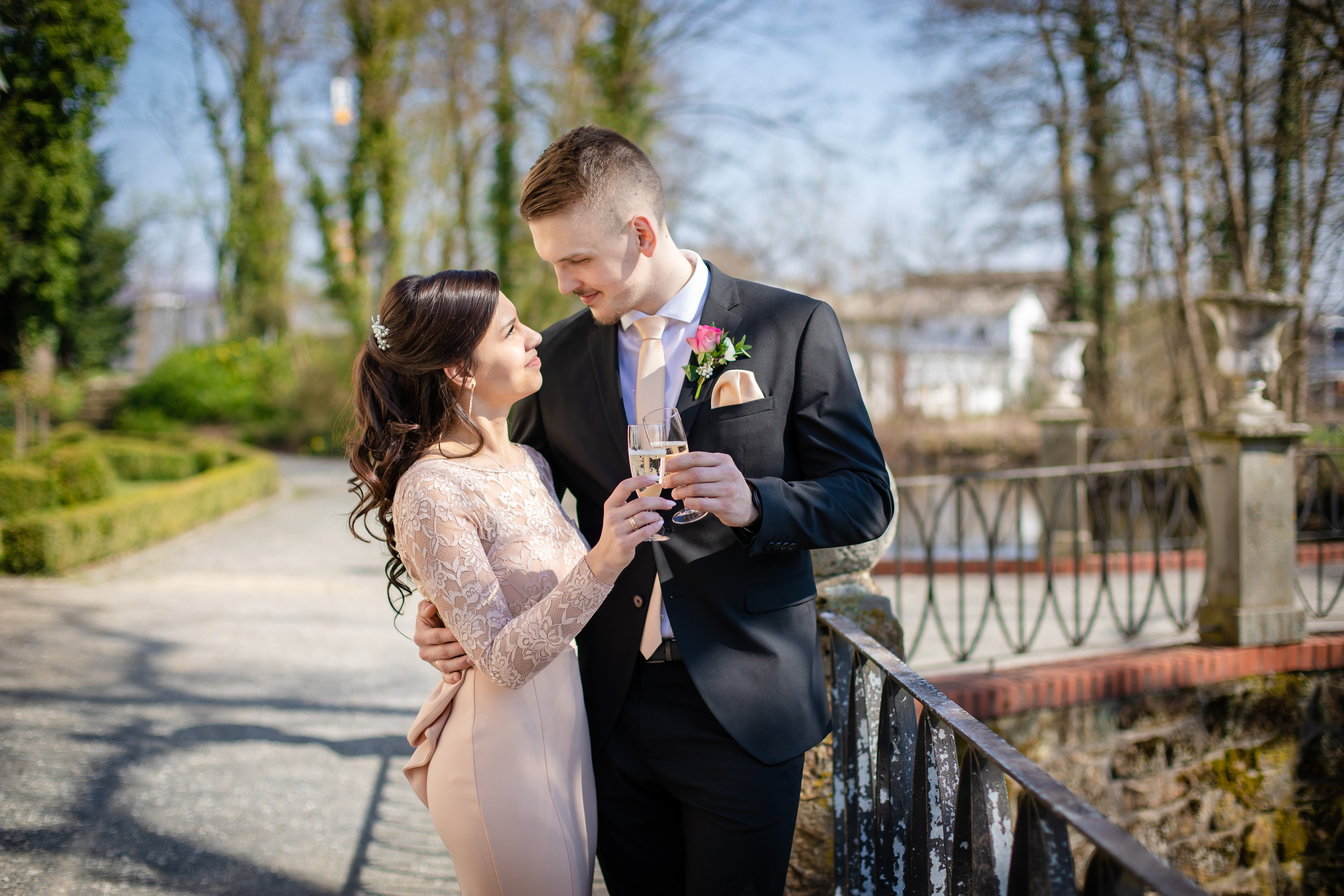 Schloss Ovelgönne. Hochzeitfotograf in Bielefeld