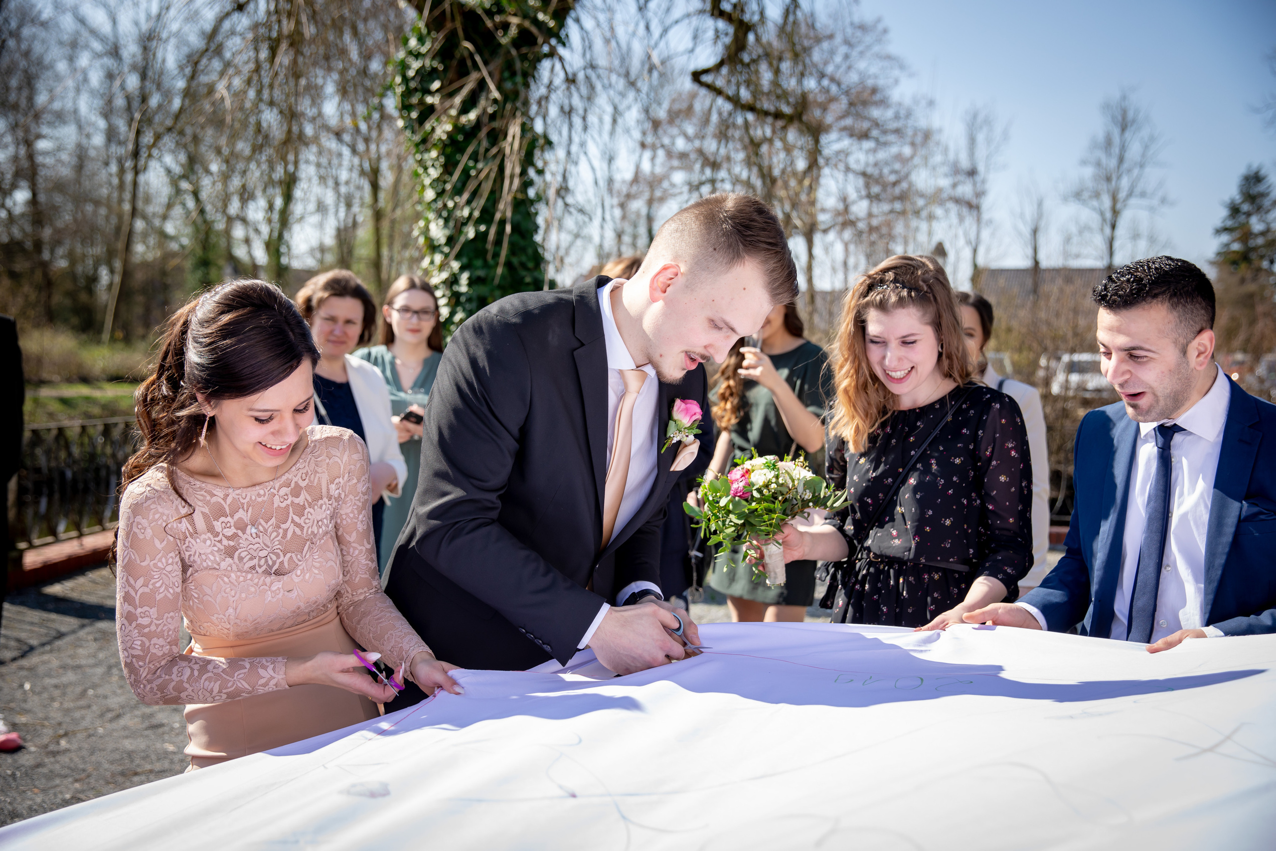 Schloss Ovelgönne. Hochzeitfotograf in Bielefeld