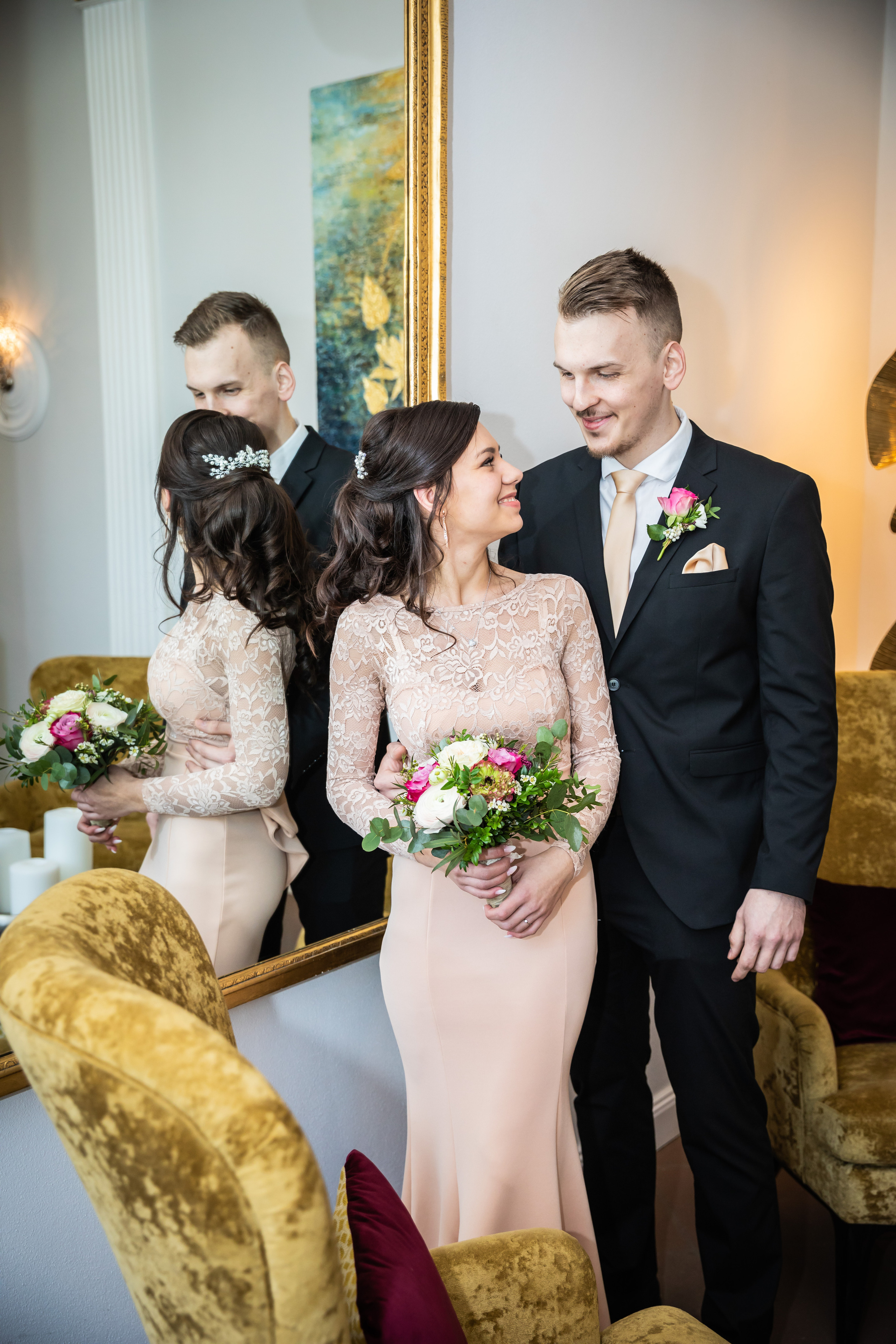 Schloss Ovelgönne. Hochzeitfotograf in Bielefeld