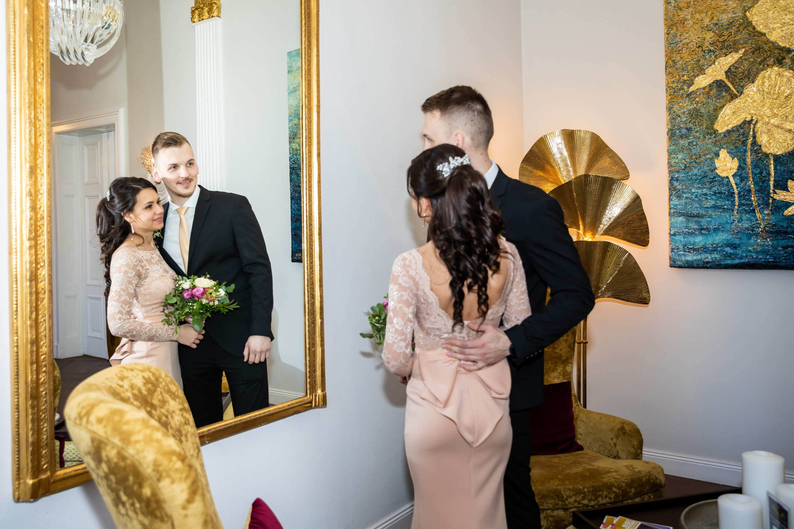 Schloss Ovelgönne. Hochzeitfotograf in Bielefeld
