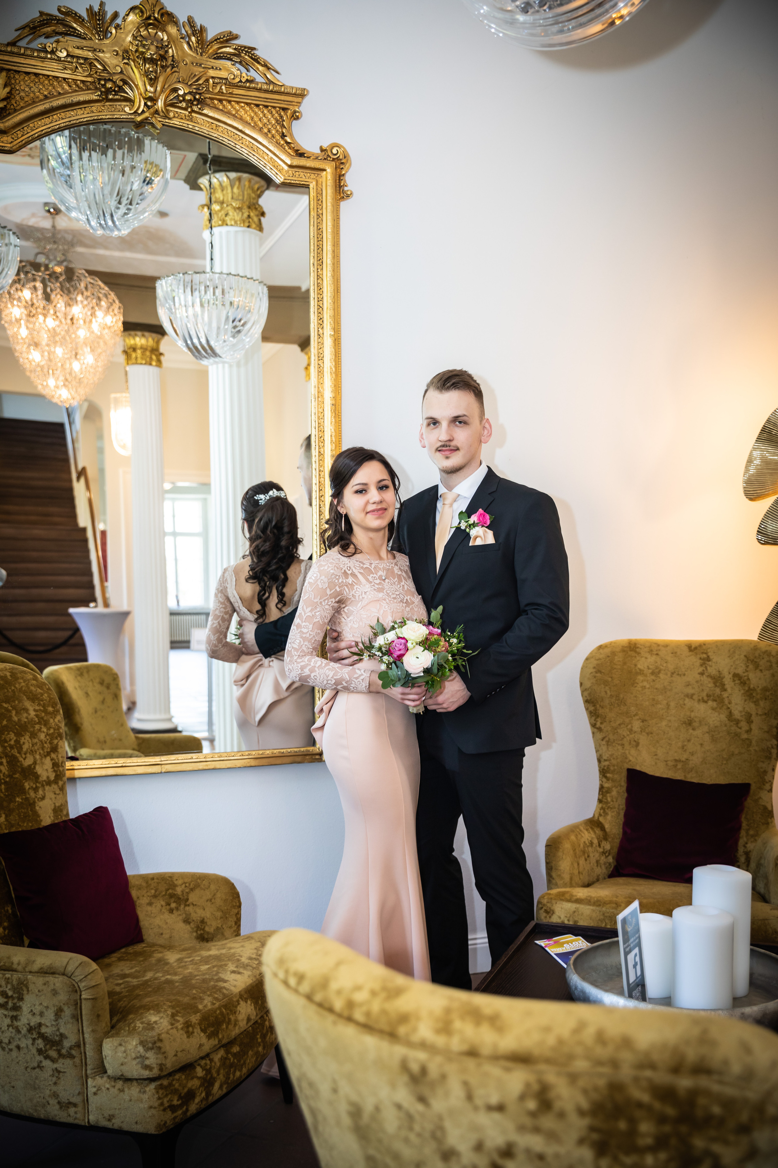 Schloss Ovelgönne. Hochzeitfotograf in Bielefeld