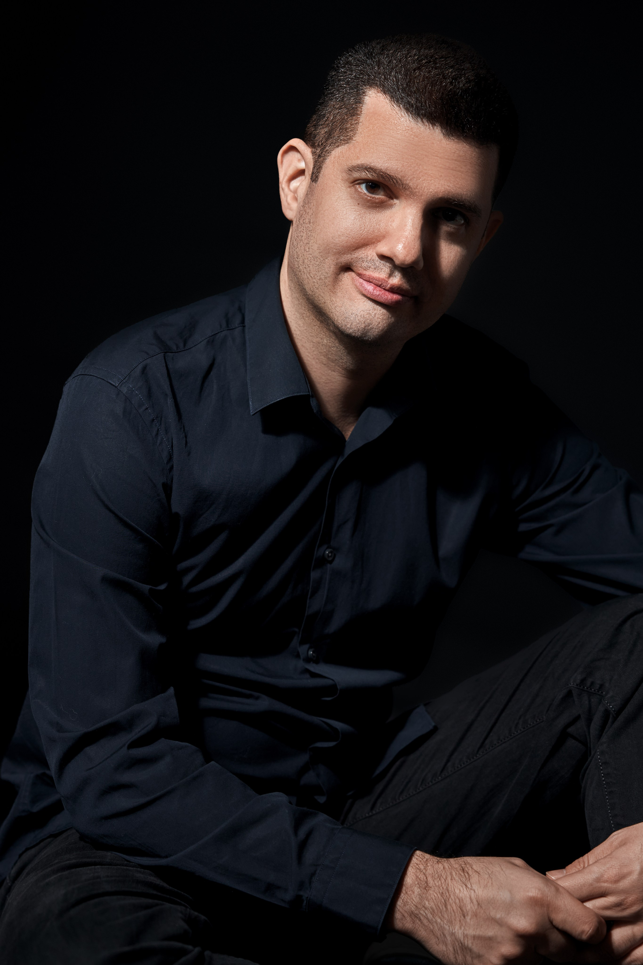 Studio-Shooting. Portraitfotografin Natalia Calcagnile