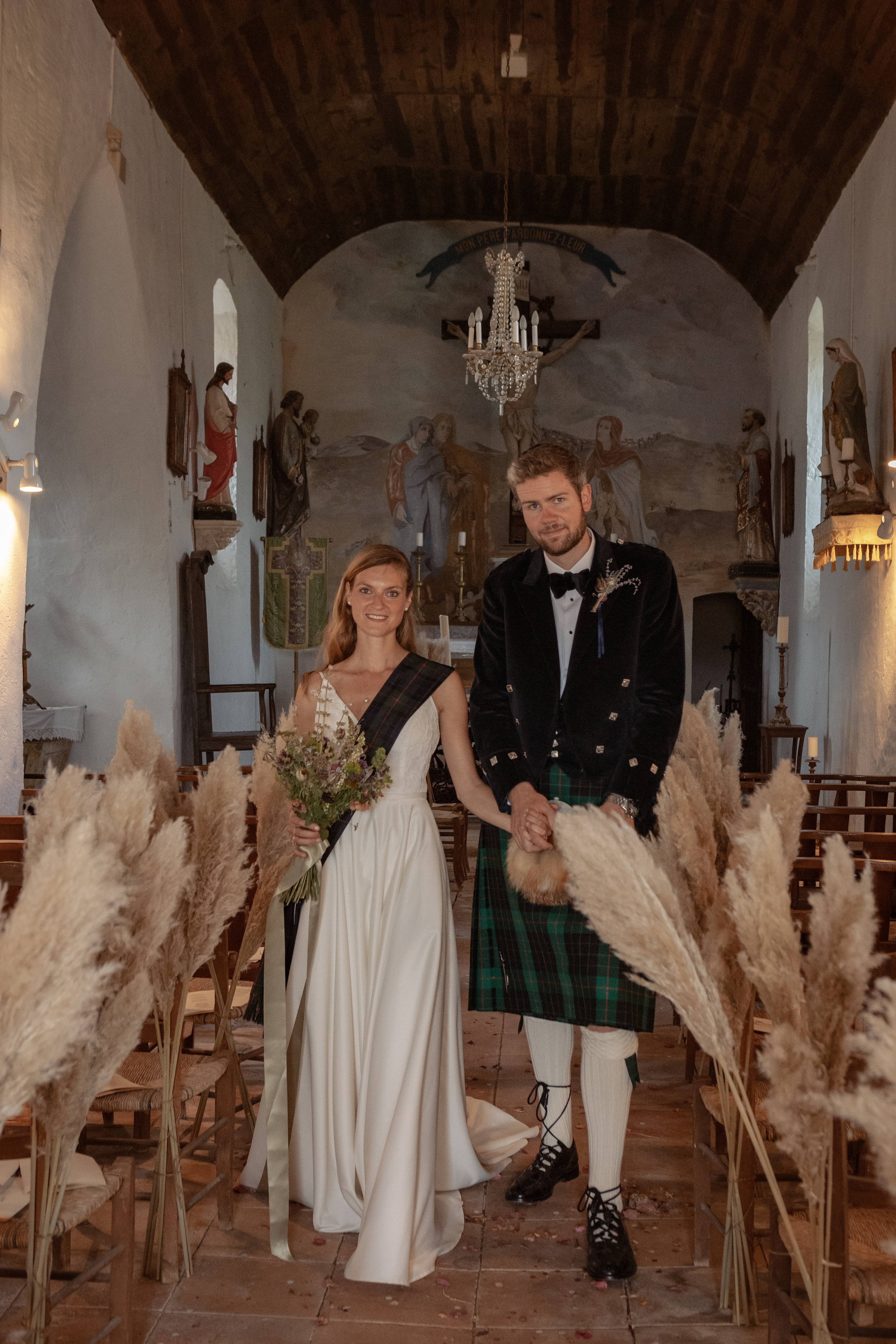 Mariage anglo-écossais à Souquet Hall, Aquitaine, France. Eugénie Smirnova — Photographe à Toulouse et dans le Sud-Ouest