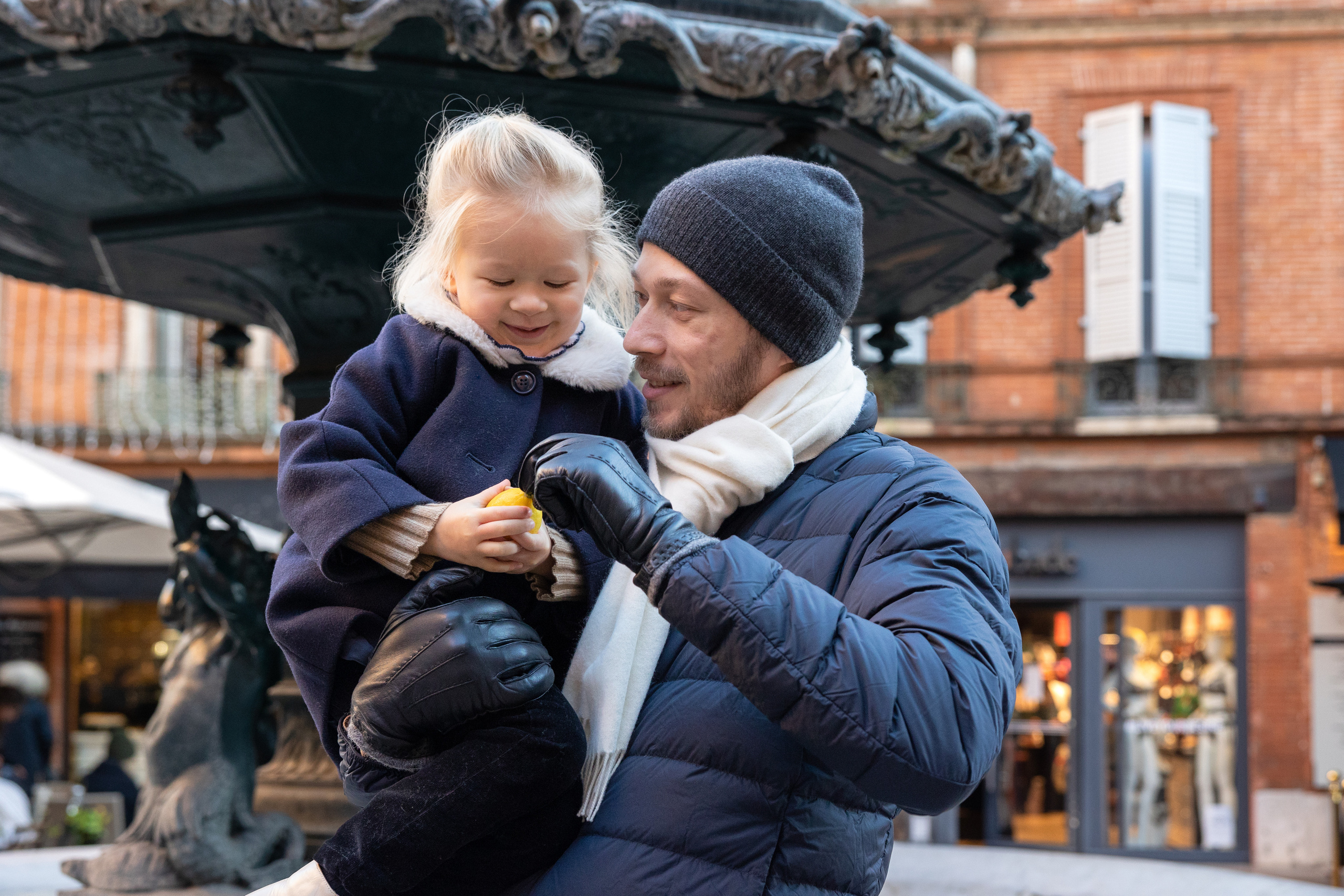 Фотосессия для семьи с ребенком Франция