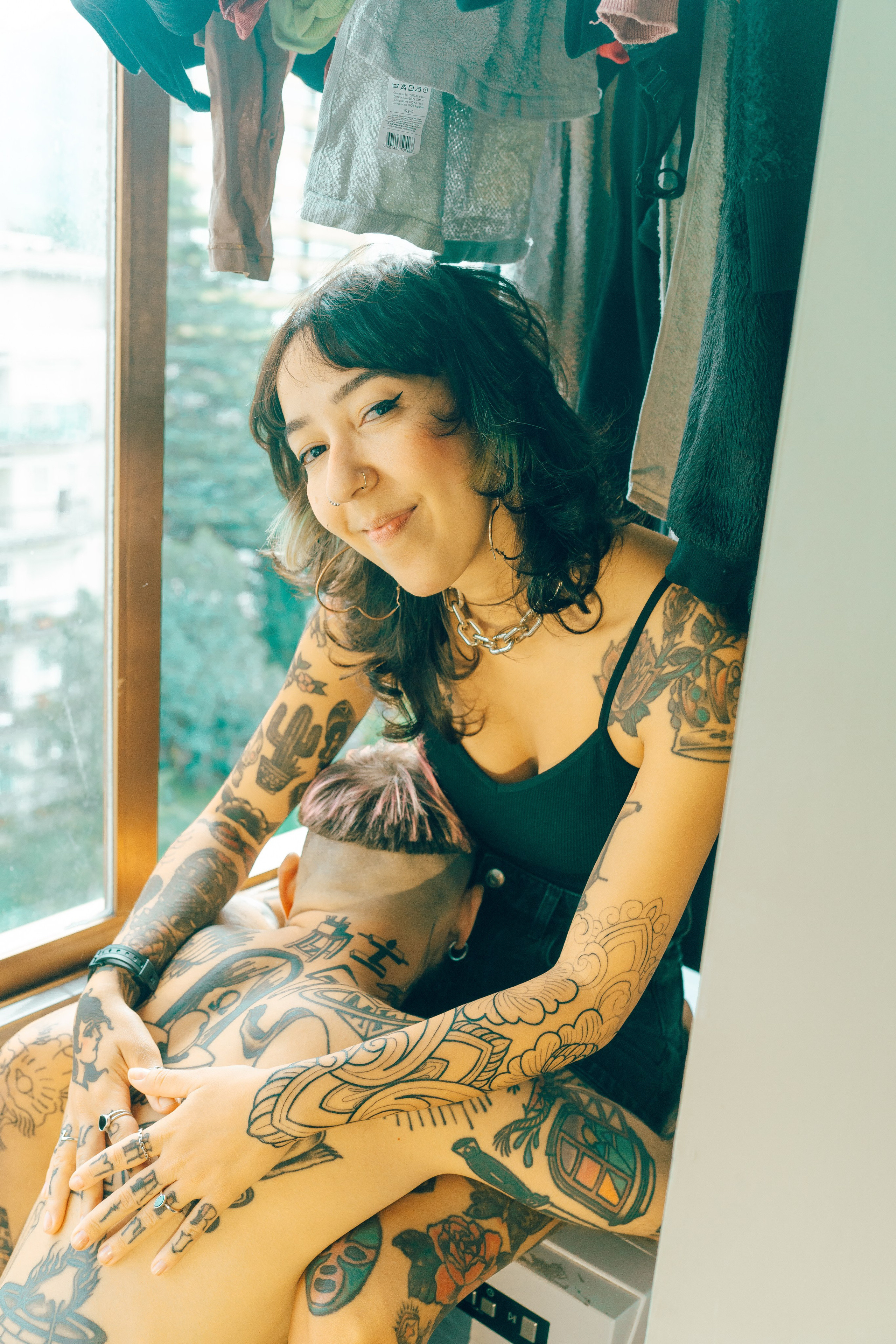 Dani & Rui at their apartment. Мария Шер. Профессиональный фотограф в городе Порту, Португалия