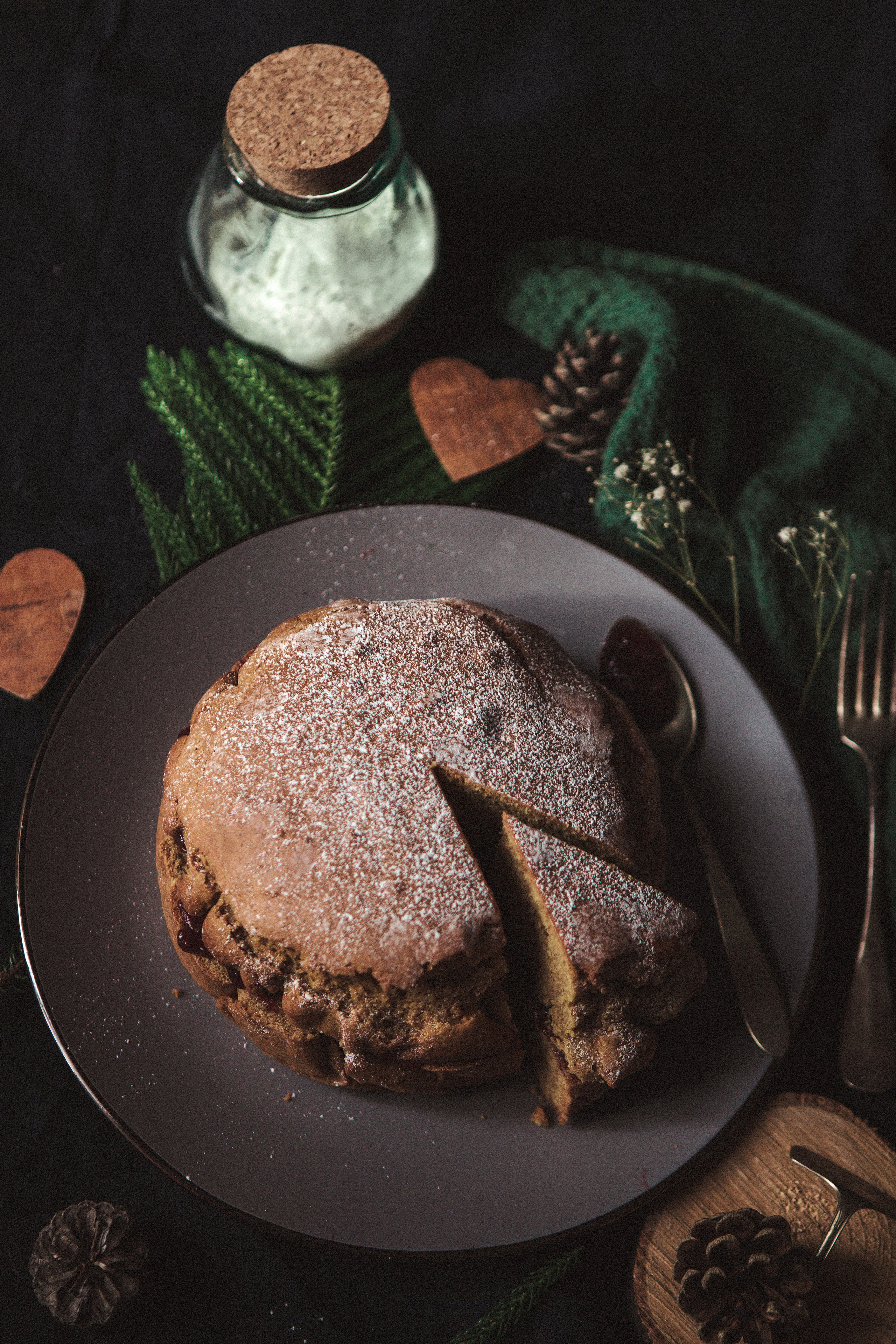Home made cake. Professional photographer based in Rome