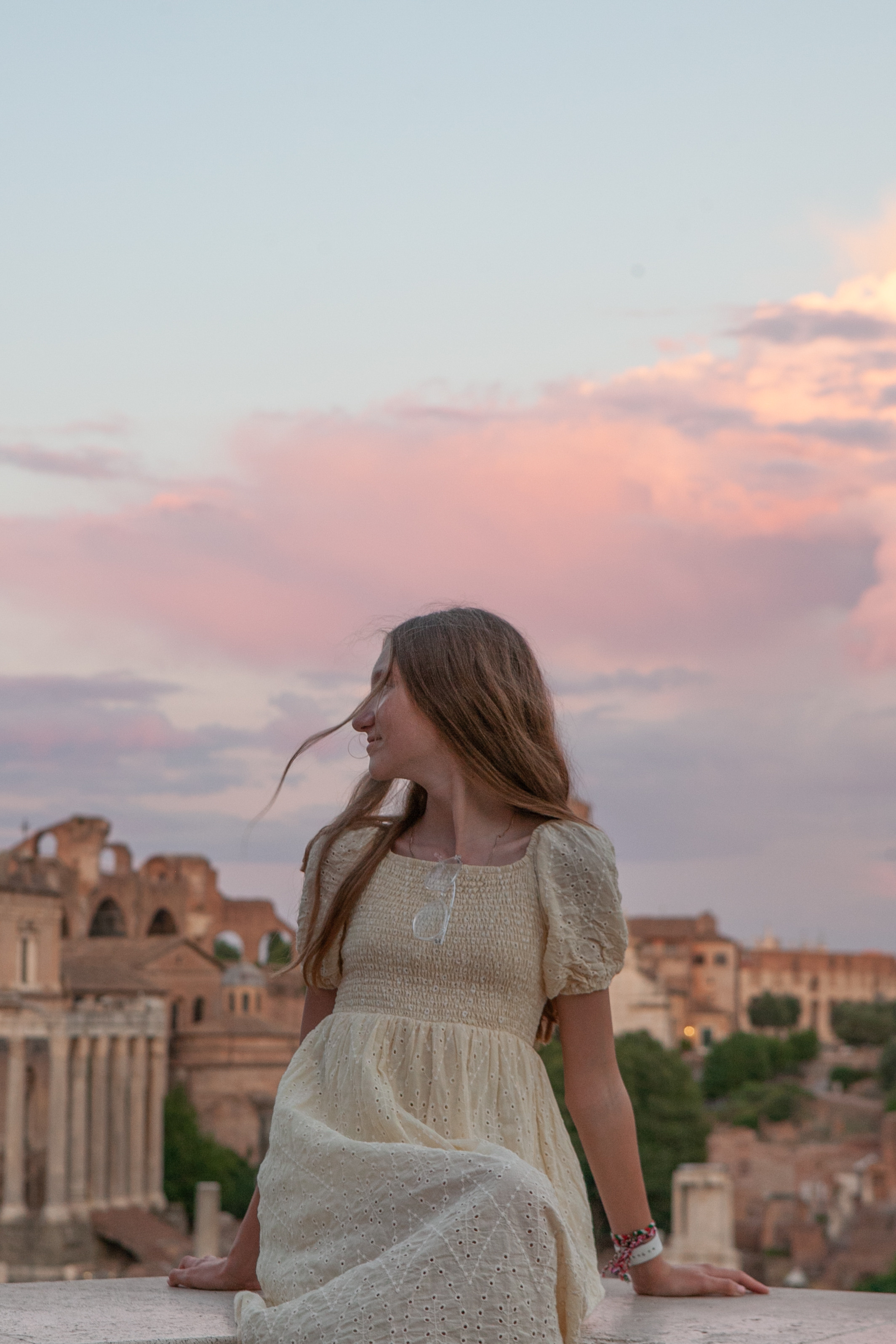 Sunset in Rome. Professional photographer based in Rome