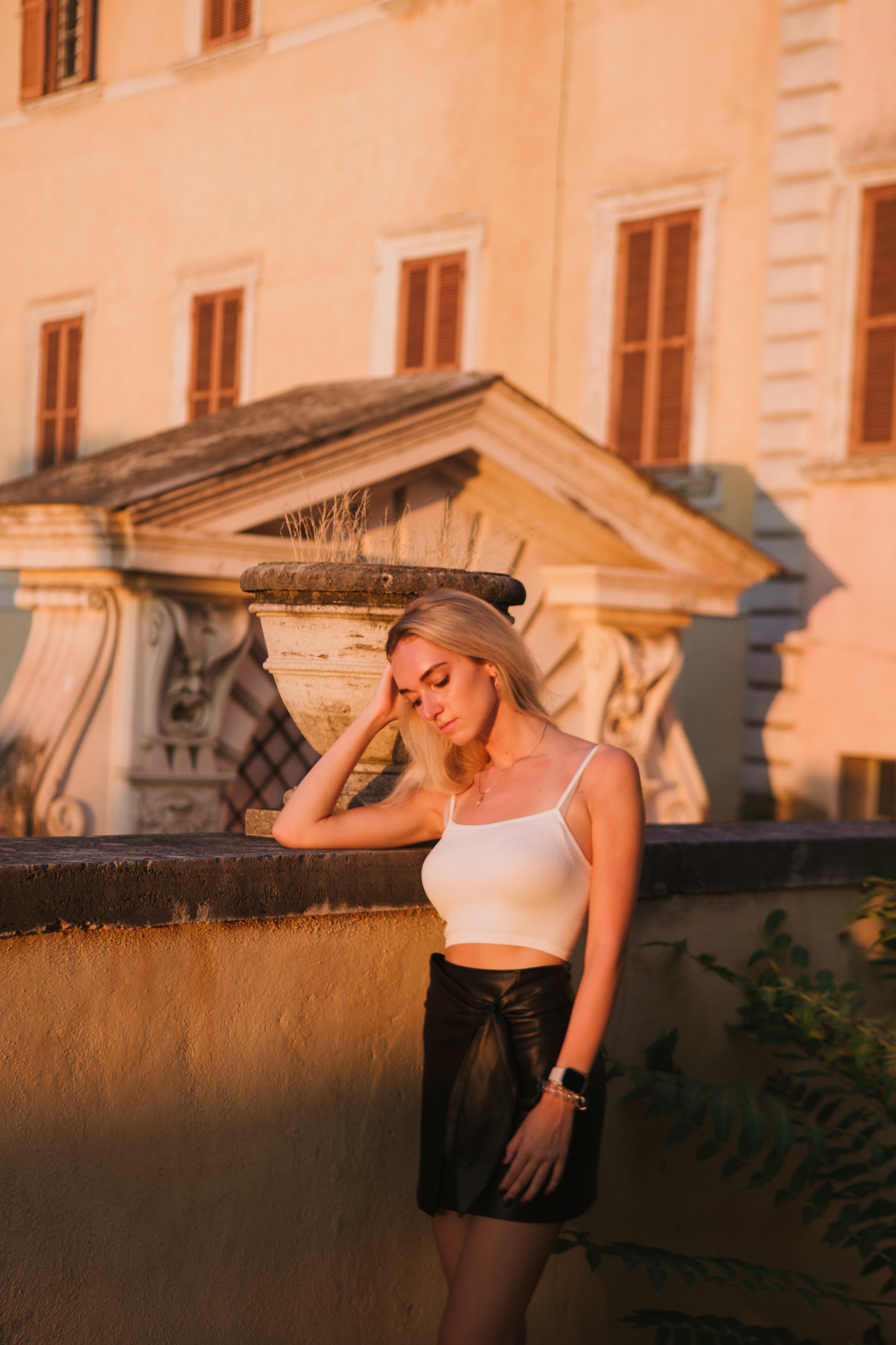 Sunset in Rome. Professional photographer based in Rome