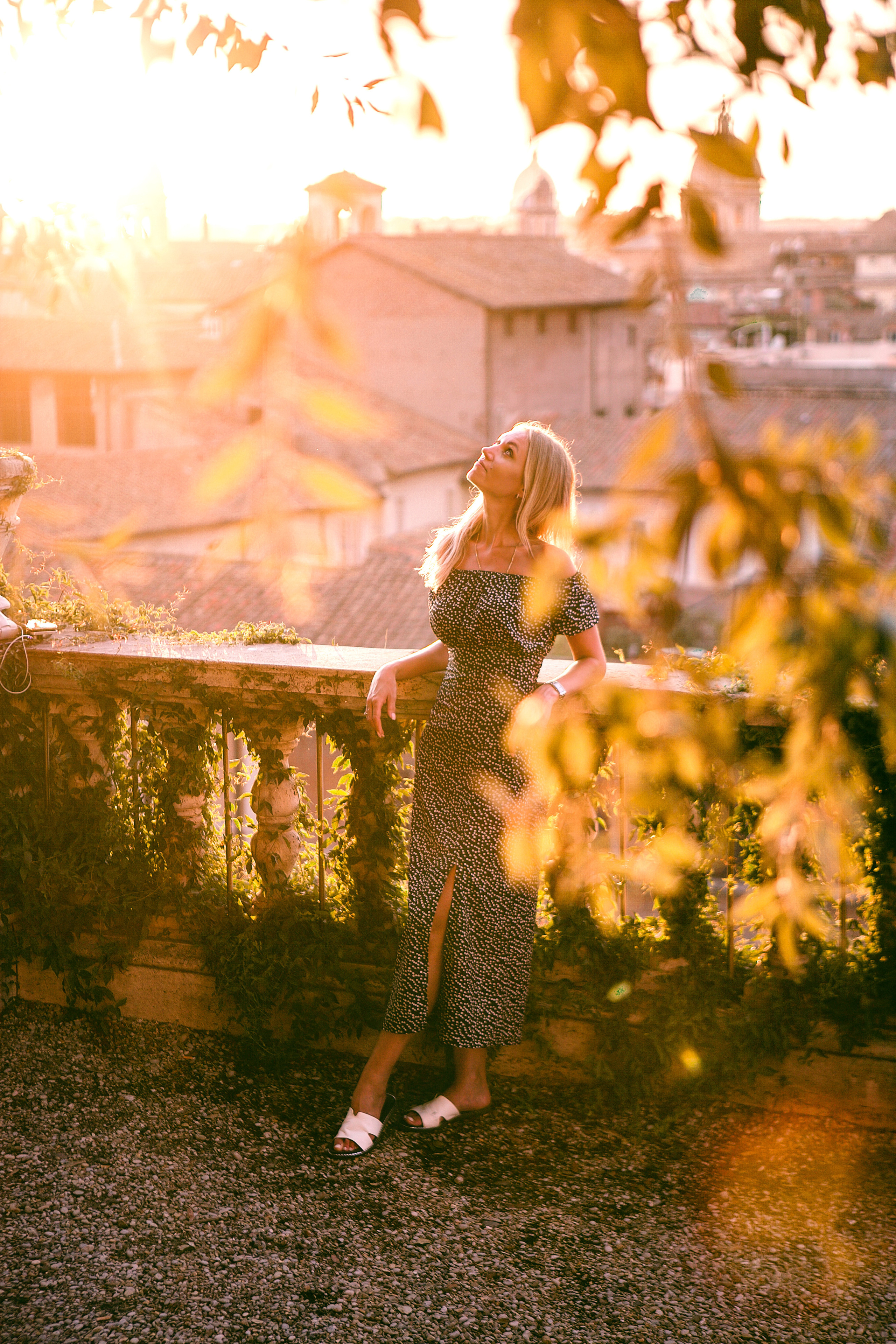 Sunset in Rome. Professional photographer based in Rome