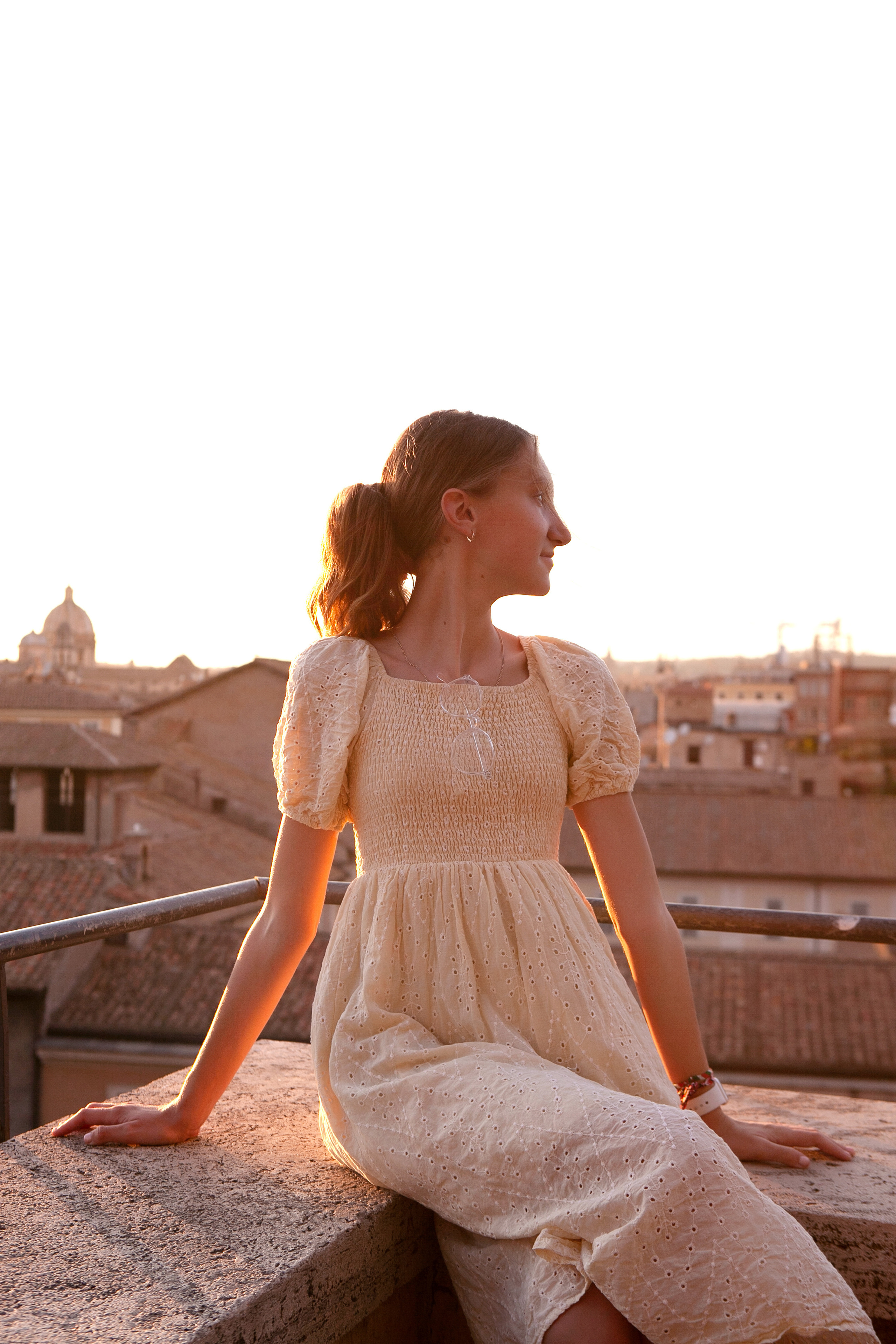 Sunset in Rome. Professional photographer based in Rome