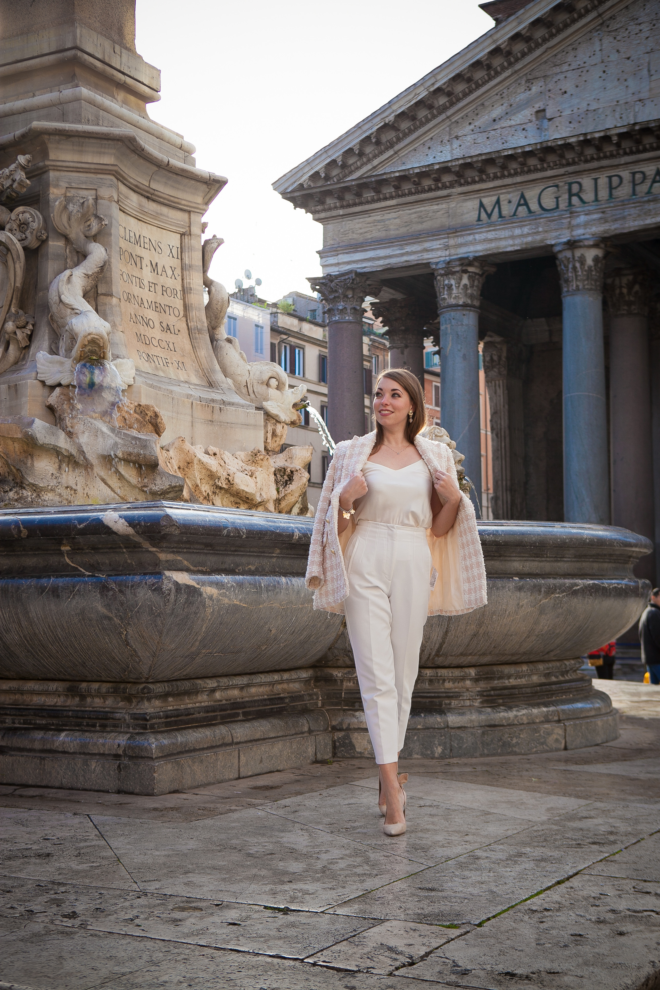 Irina and Francesco. Professional photographer based in Rome