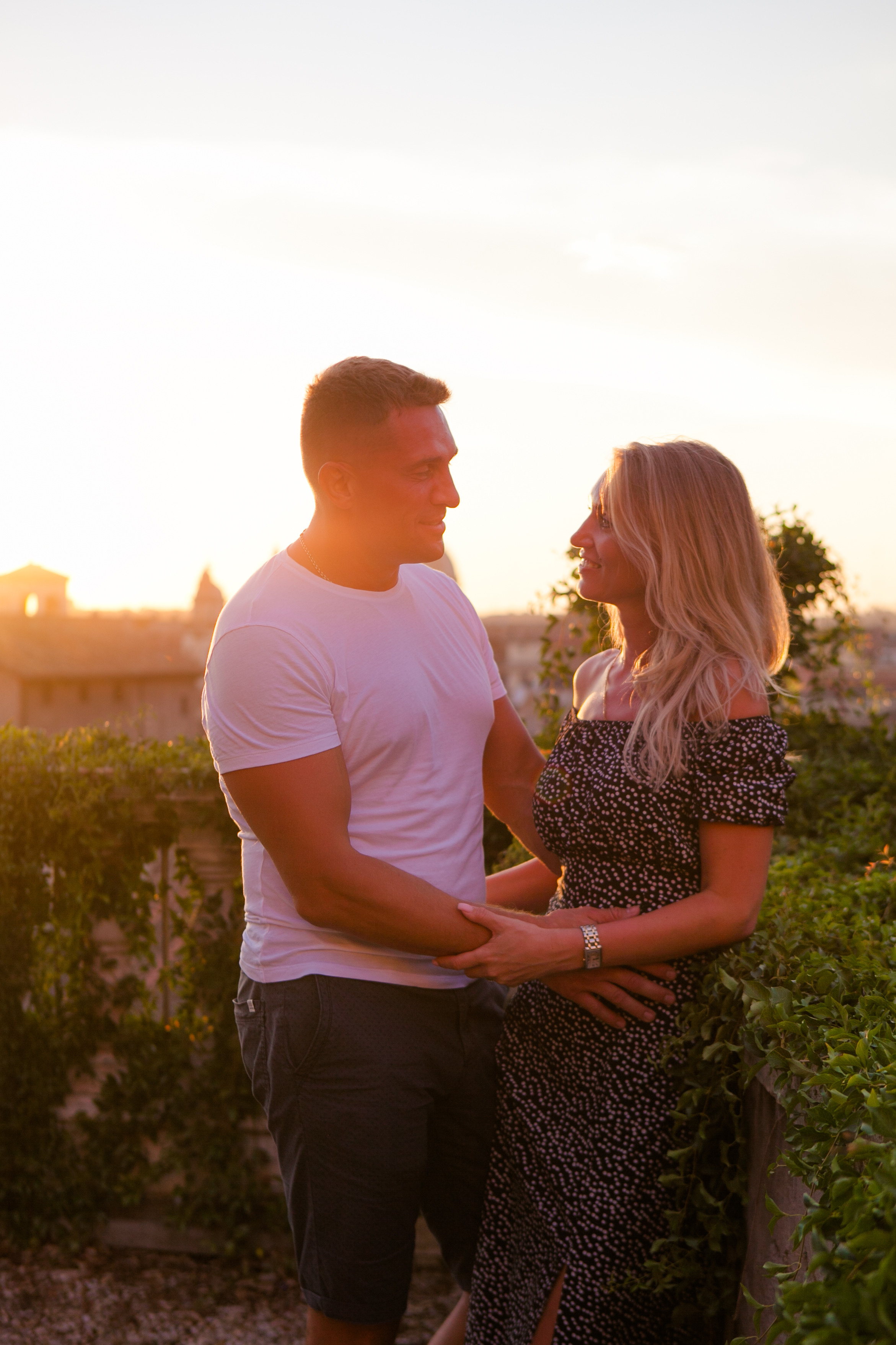 Sunset in Rome. Professional photographer based in Rome