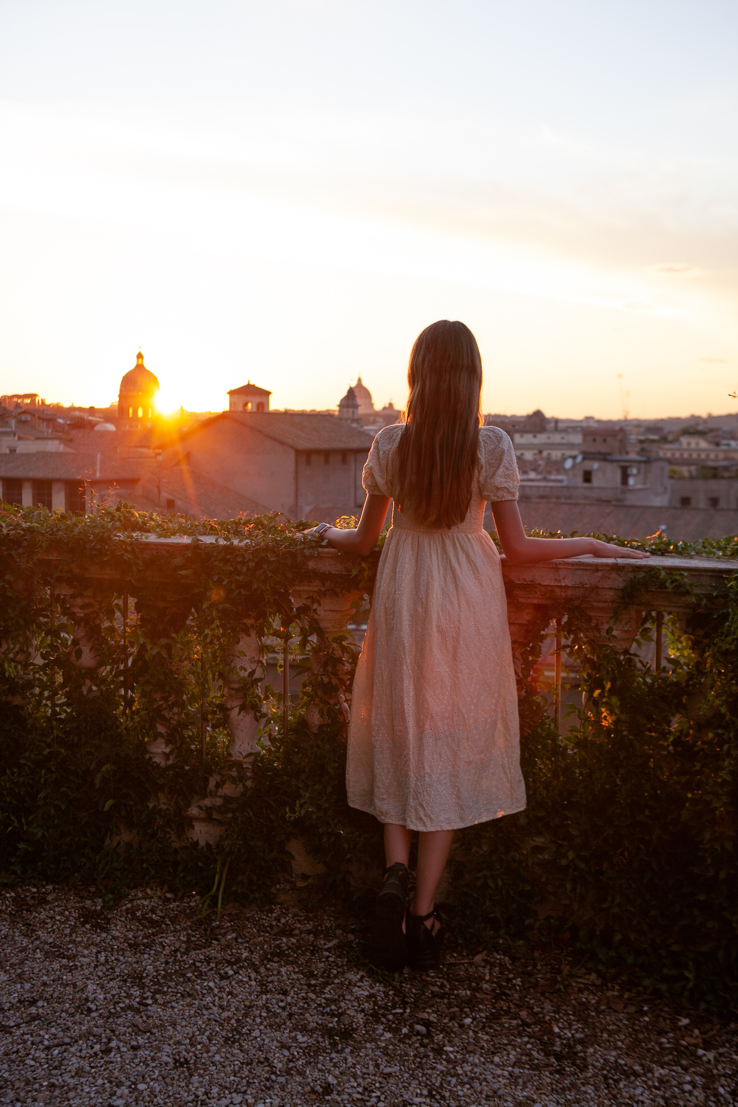 Sunset in Rome. Professional photographer based in Rome
