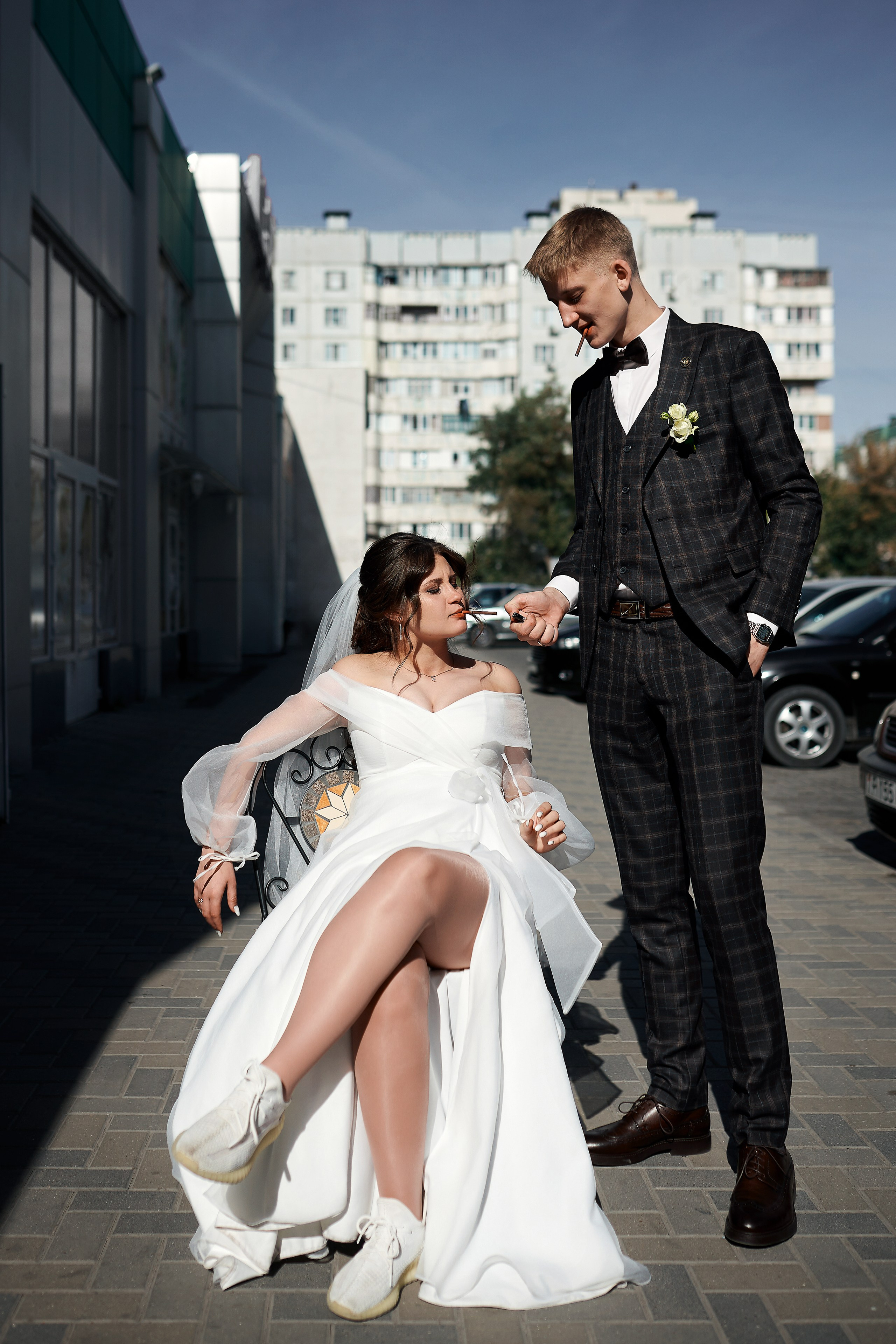 Алексей и Анастасия. Дмитрий и Каролина Тофан