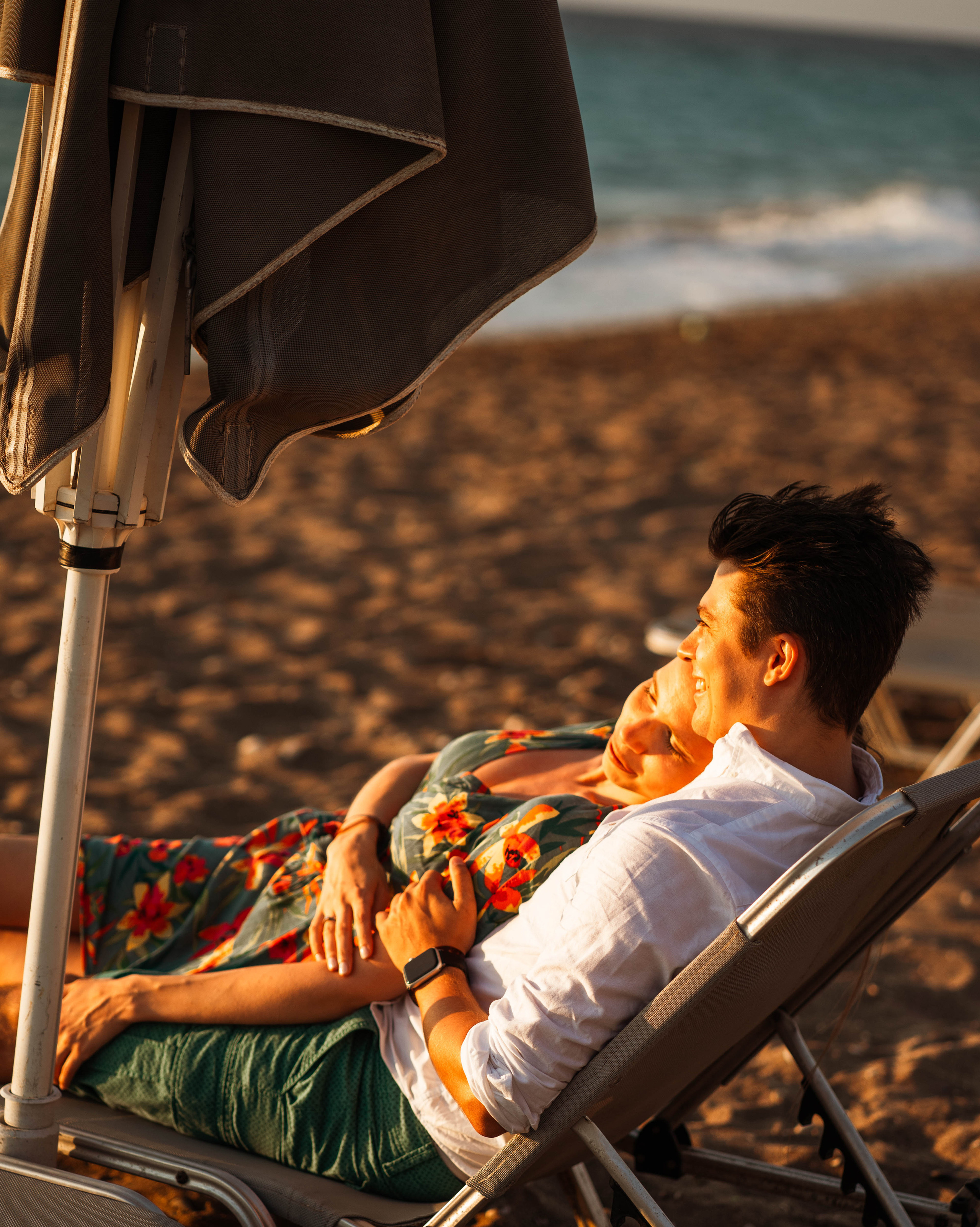 Laura and Tom. Photographer at Santorini