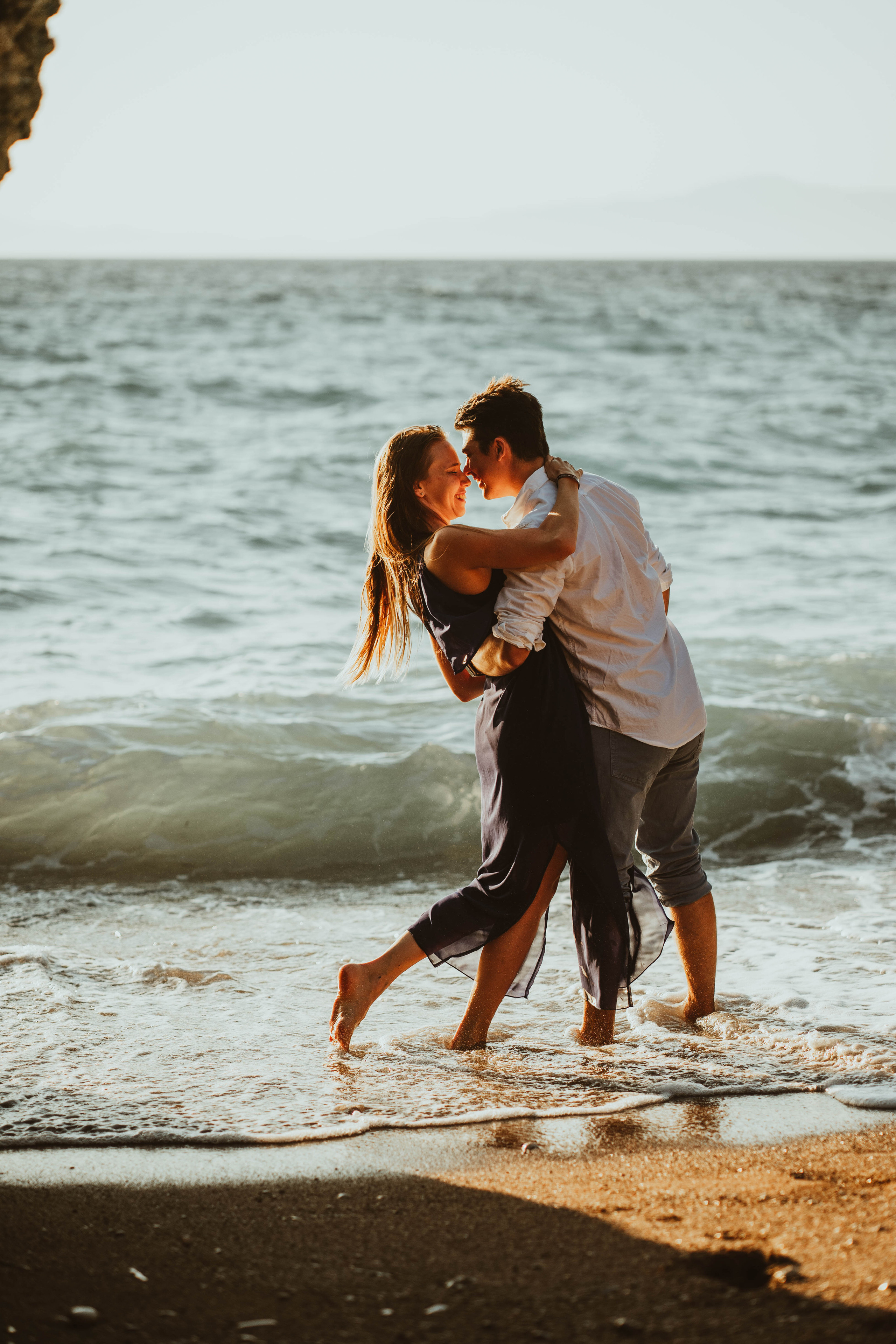 Laura and Tom. Photographer at Santorini