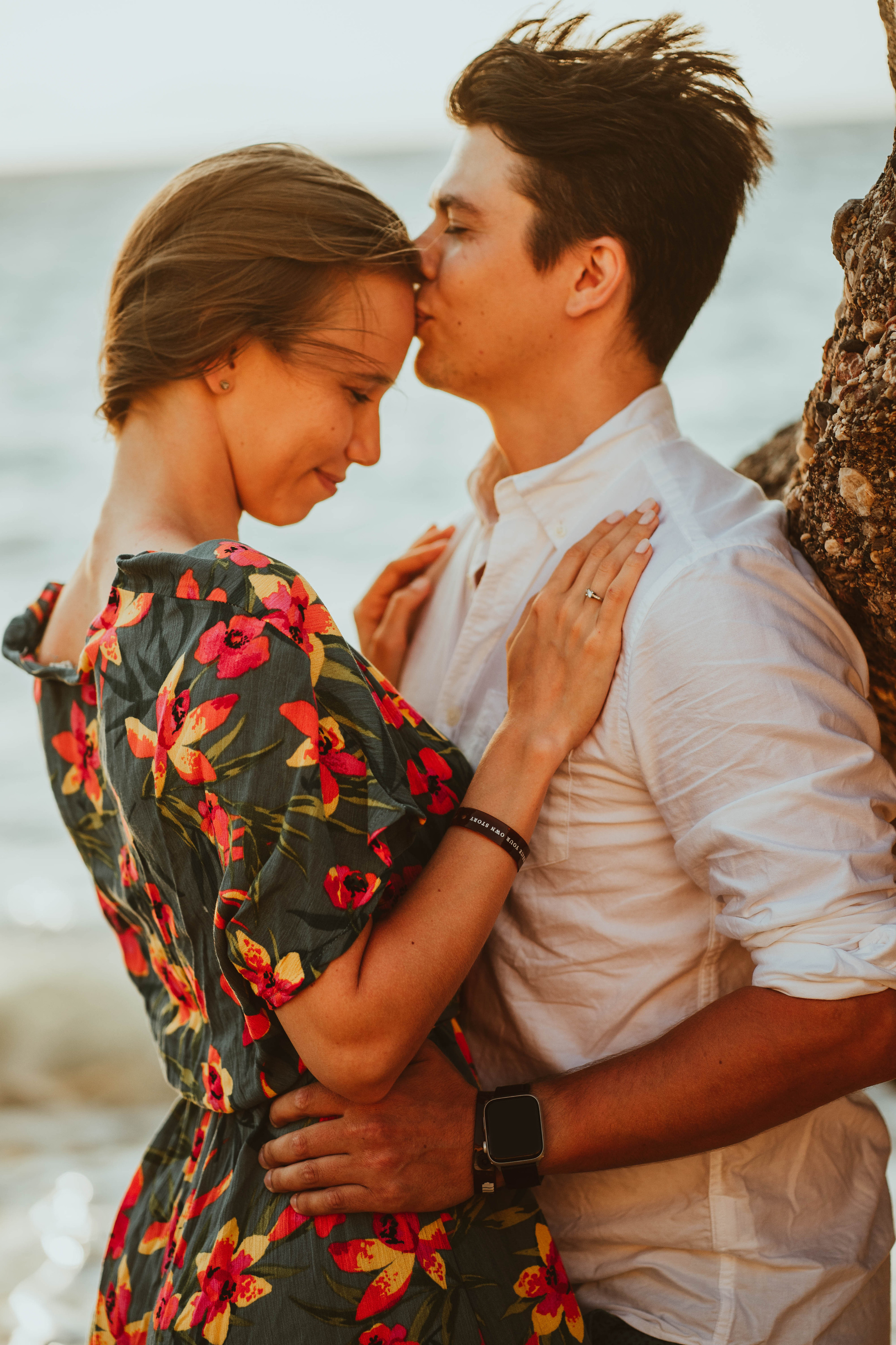 Laura and Tom. Photographer at Santorini
