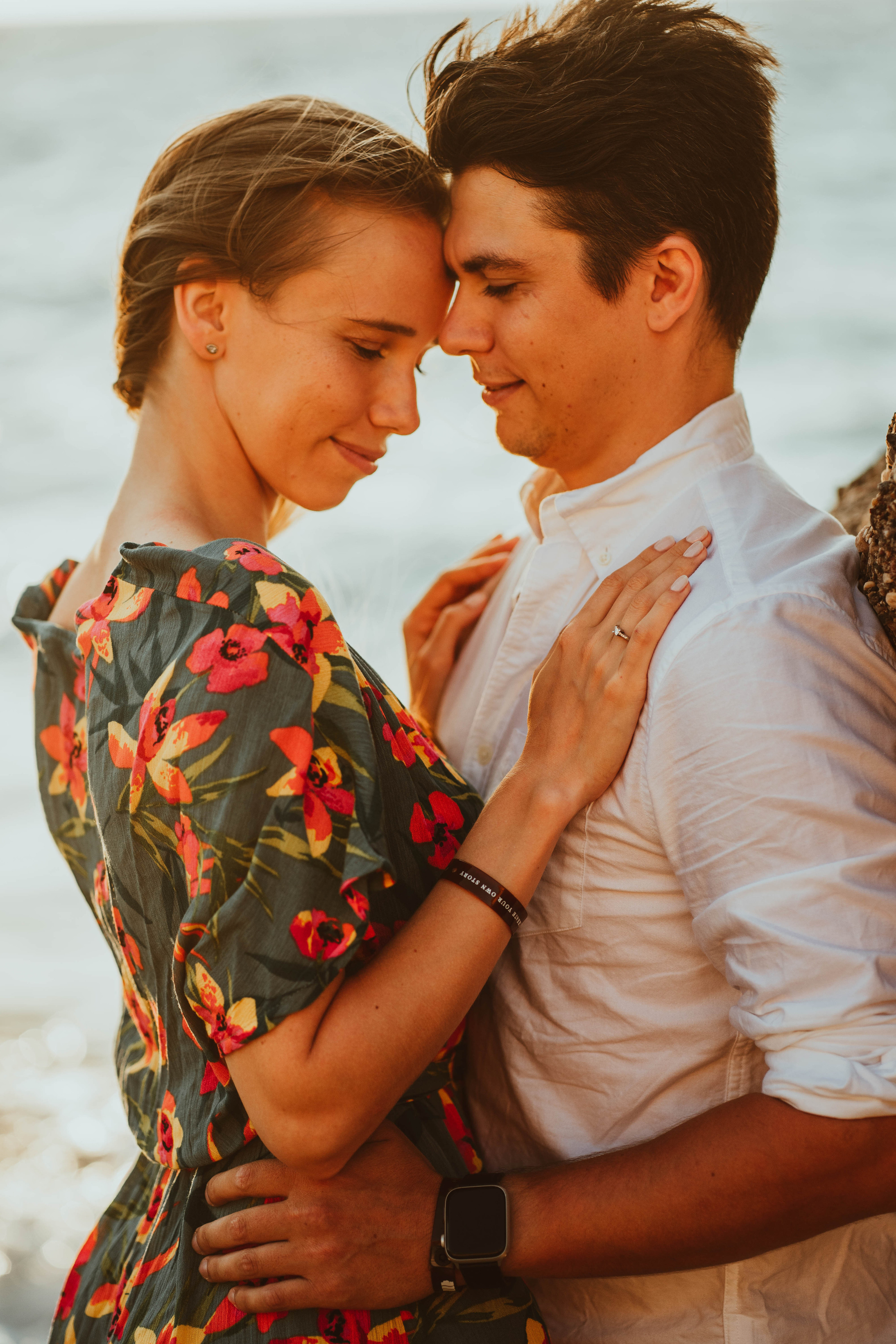 Laura and Tom. Photographer at Santorini