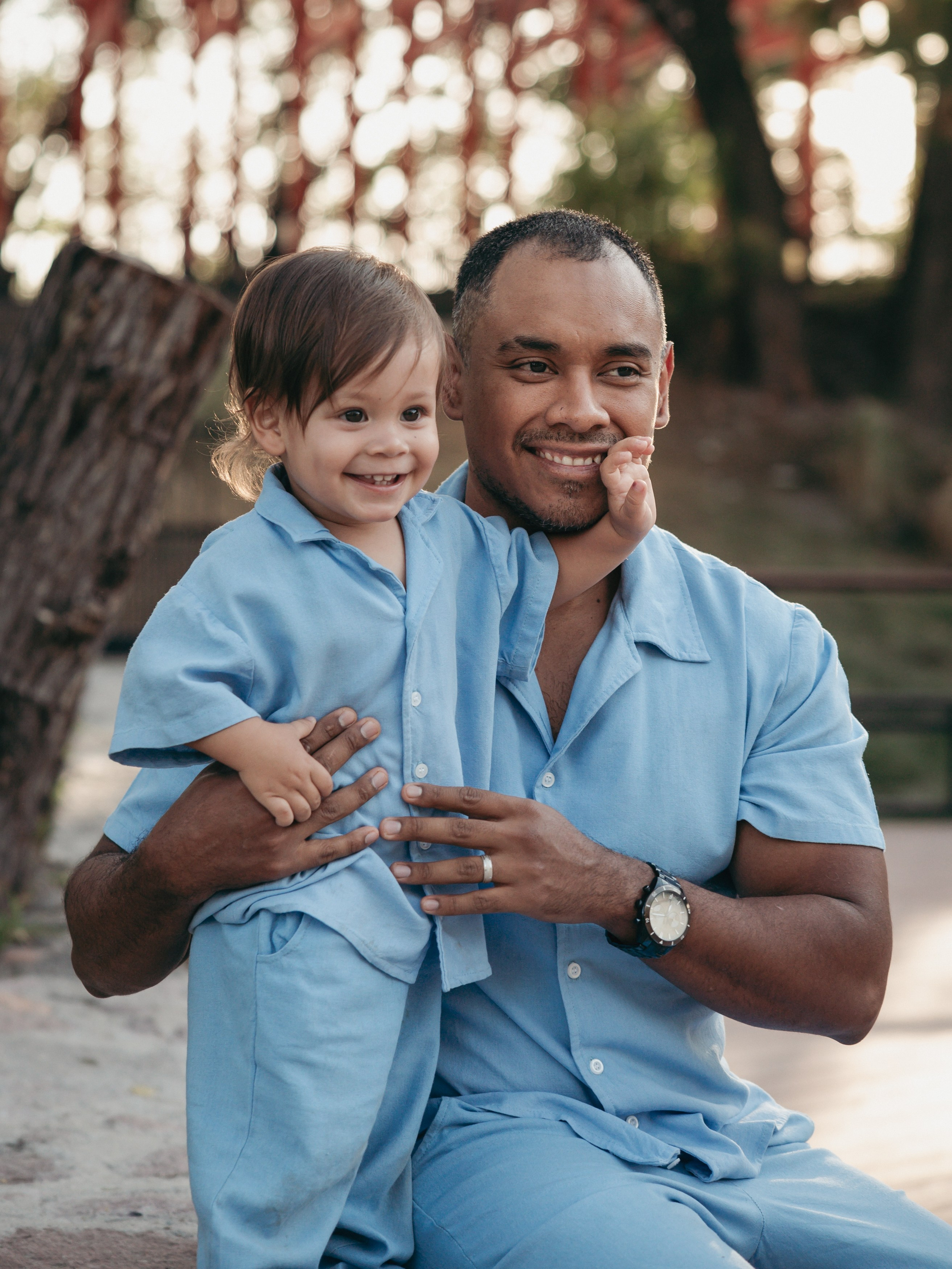 Father and Son. Lifestyle and Family Photographer in Pisek Oxana Telupilova