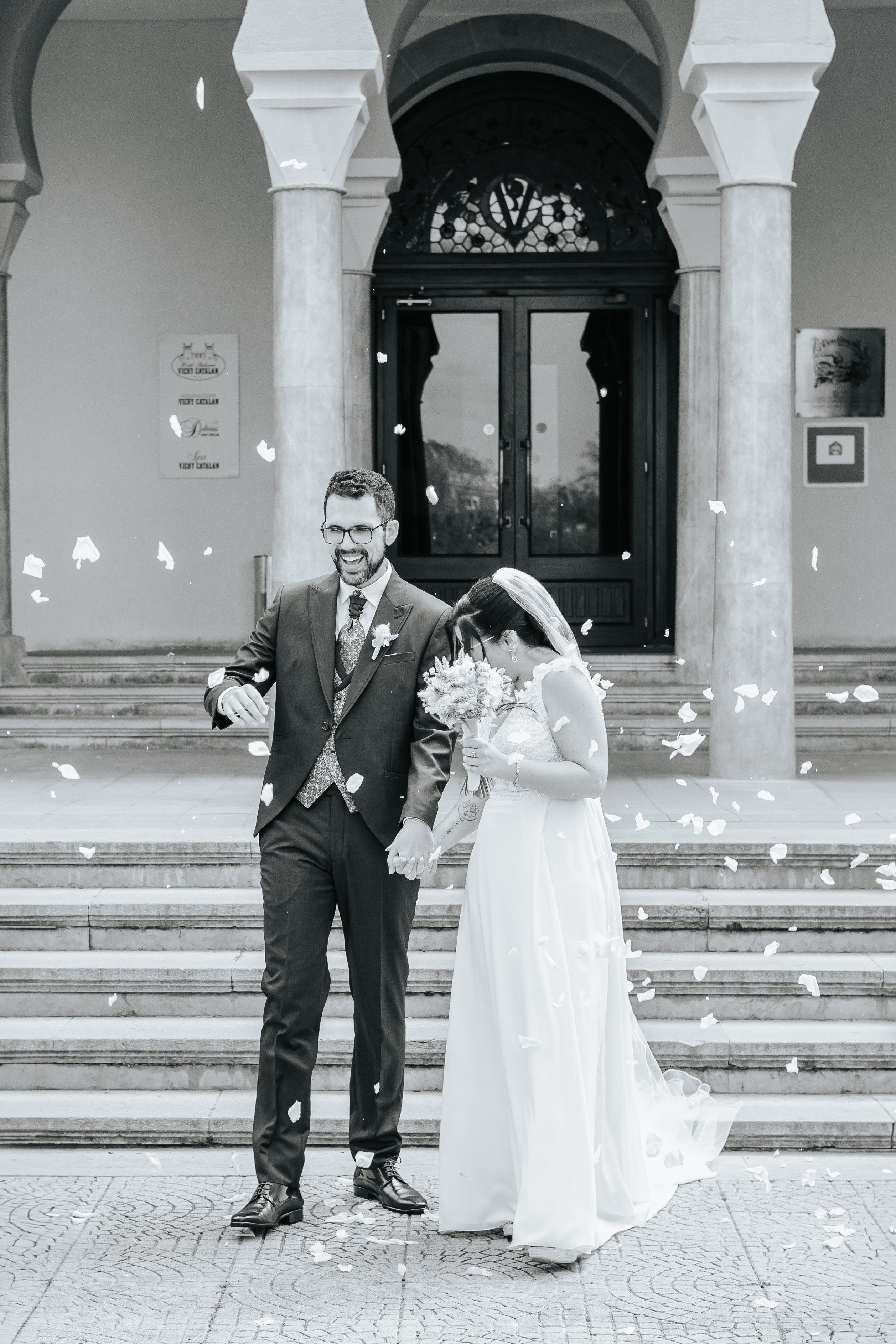 Clara+Jesus, 12.04.2025, Balneario Vichy Catalan. Fotógrafa de bodas en Cataluña