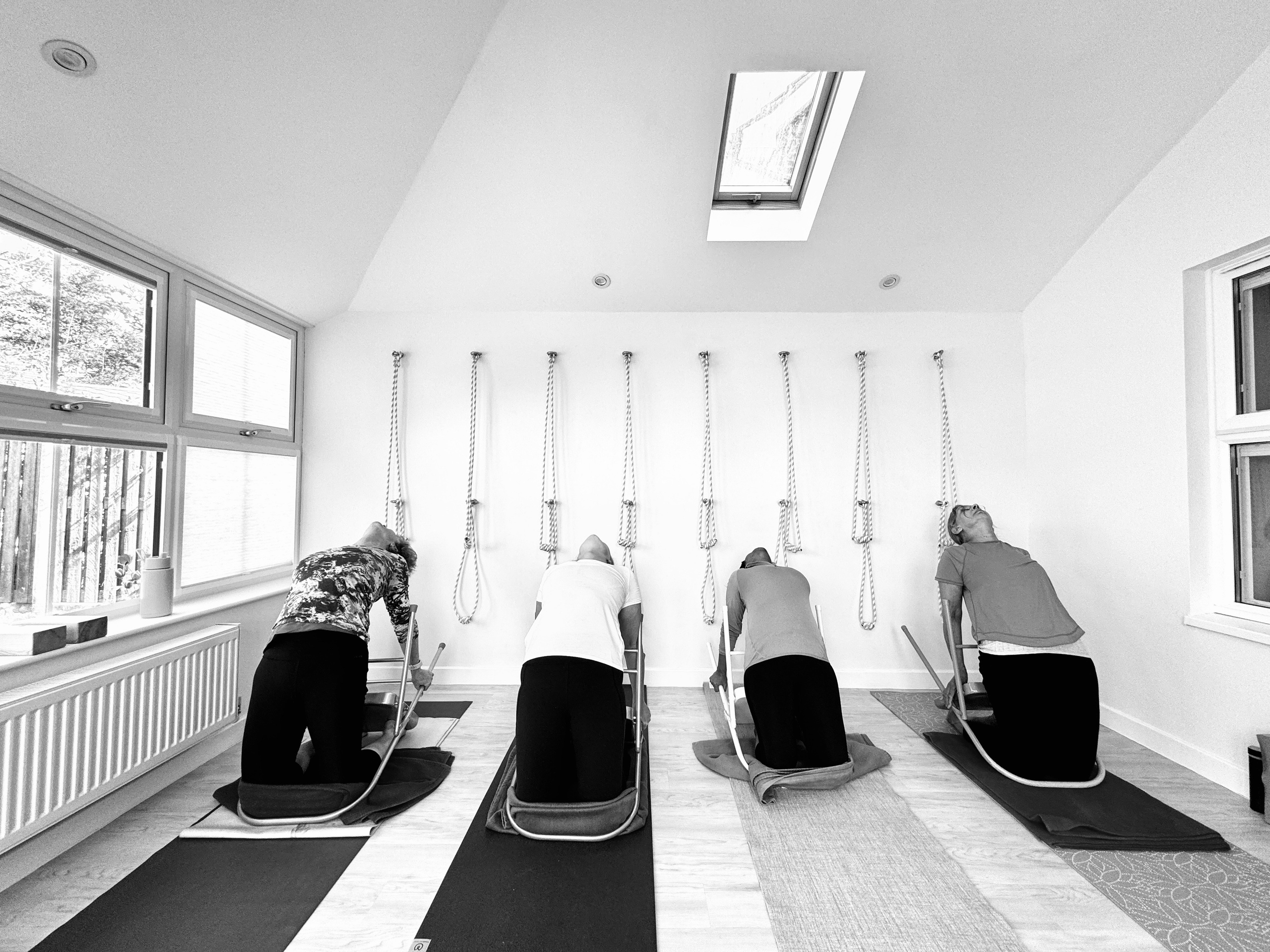 Iyengar yoga in Solihull studio