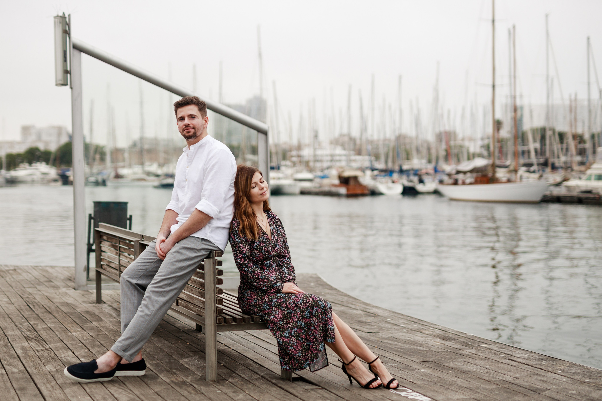 Damian i Monika. Фотограф в Барселоне Испании Маслик Юлия