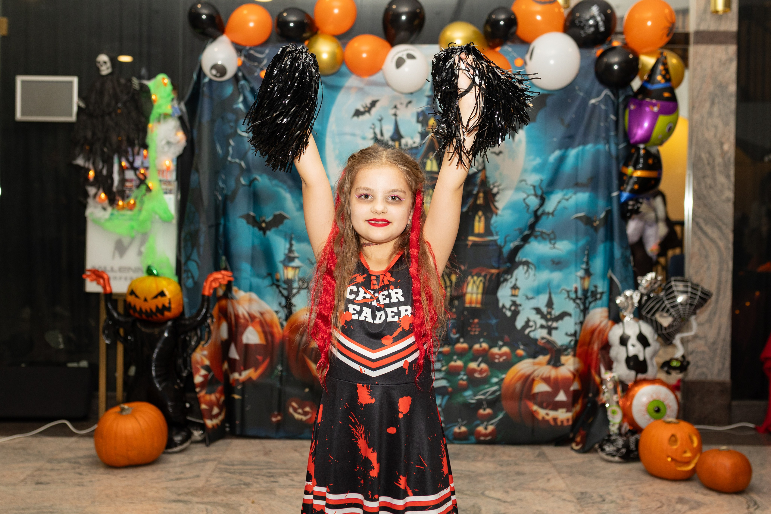 Leo dance studio Helloween 2025. Семейный и детский фотограф в Варшаве Мила Бобровская