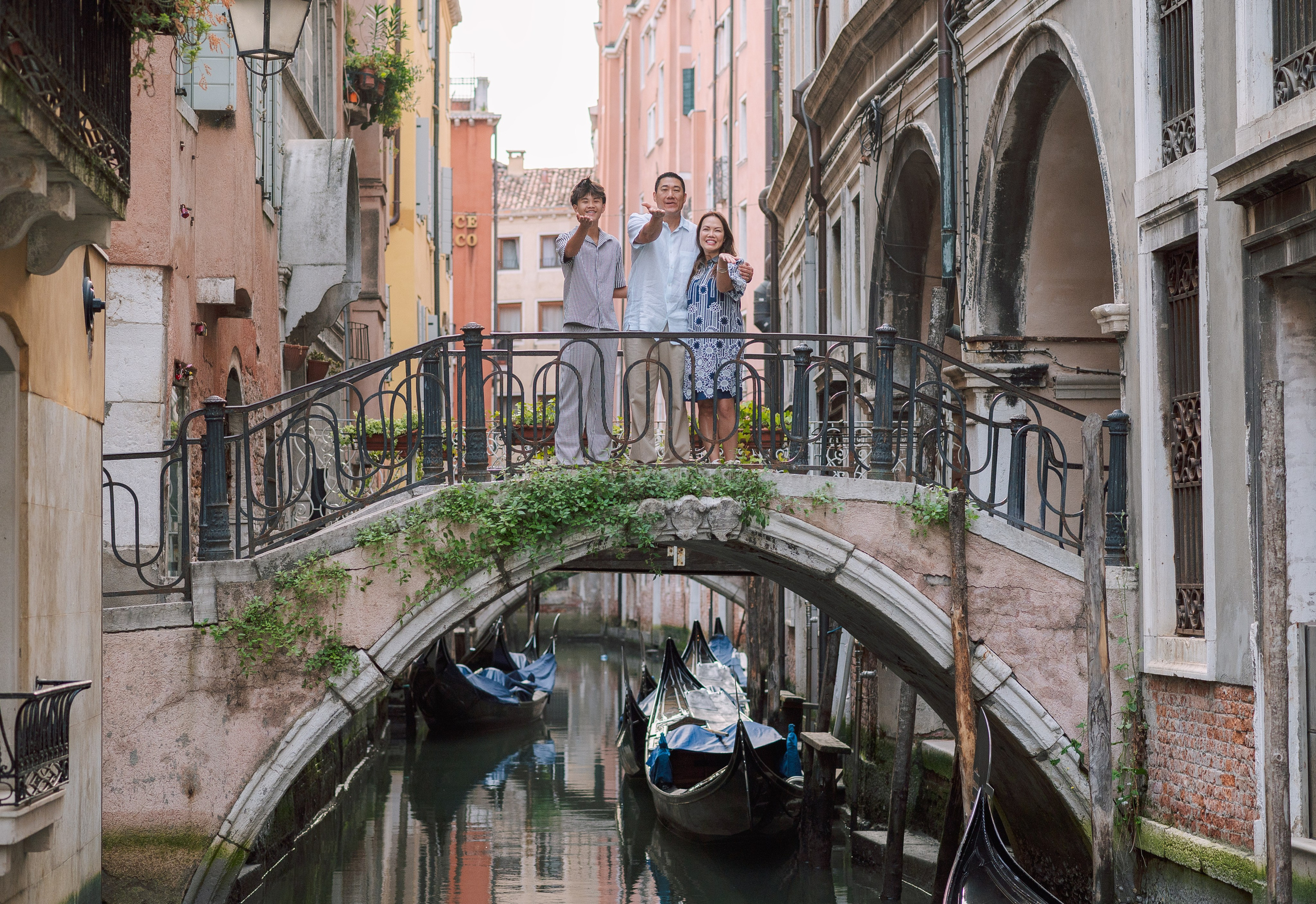 Jennifer, Tim and Jayden. Photographer in Venice Anna Terzi