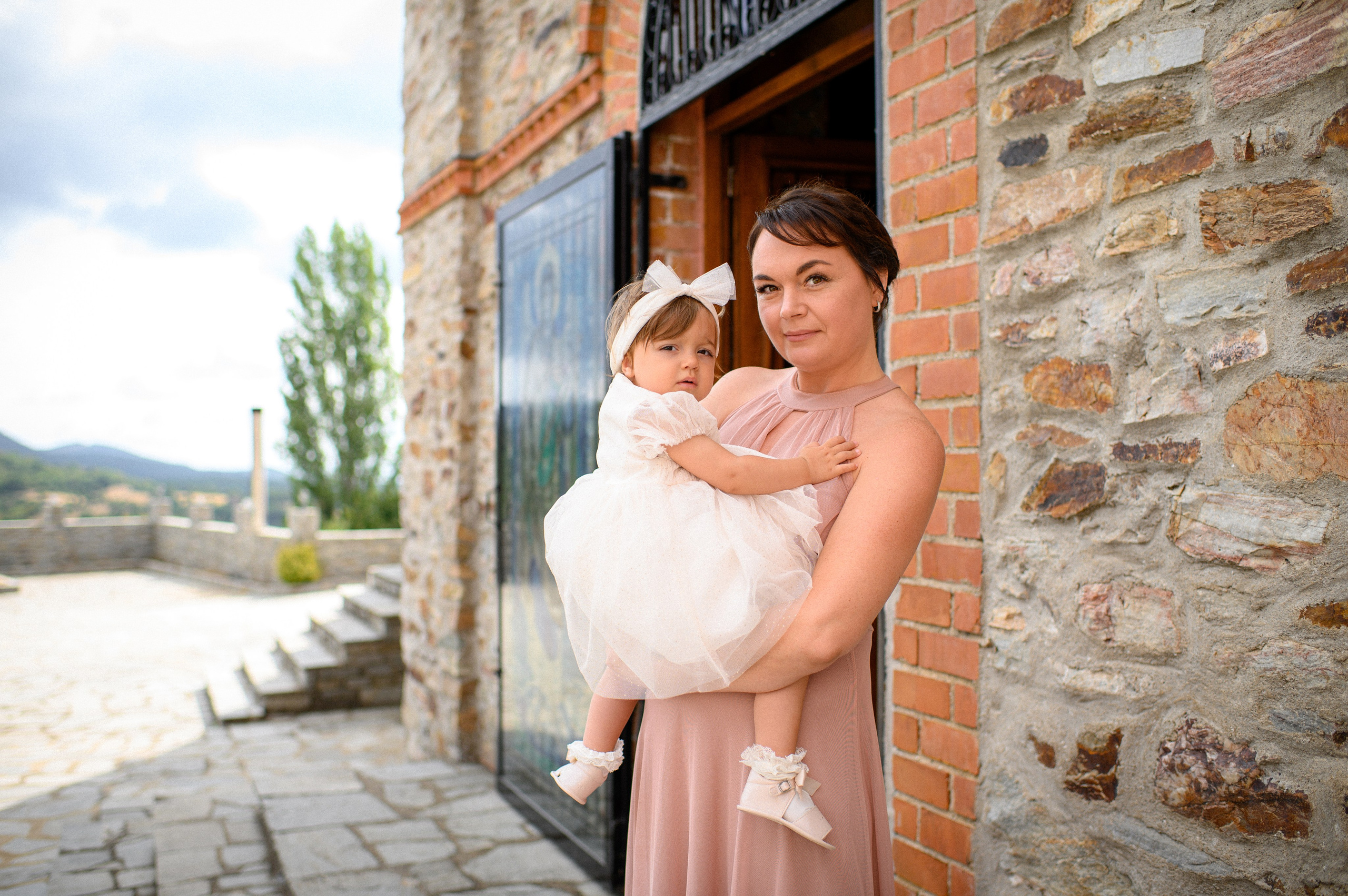 Baptism Iris. Семейная, детская, портретная и предметная фотосъемка в Салониках