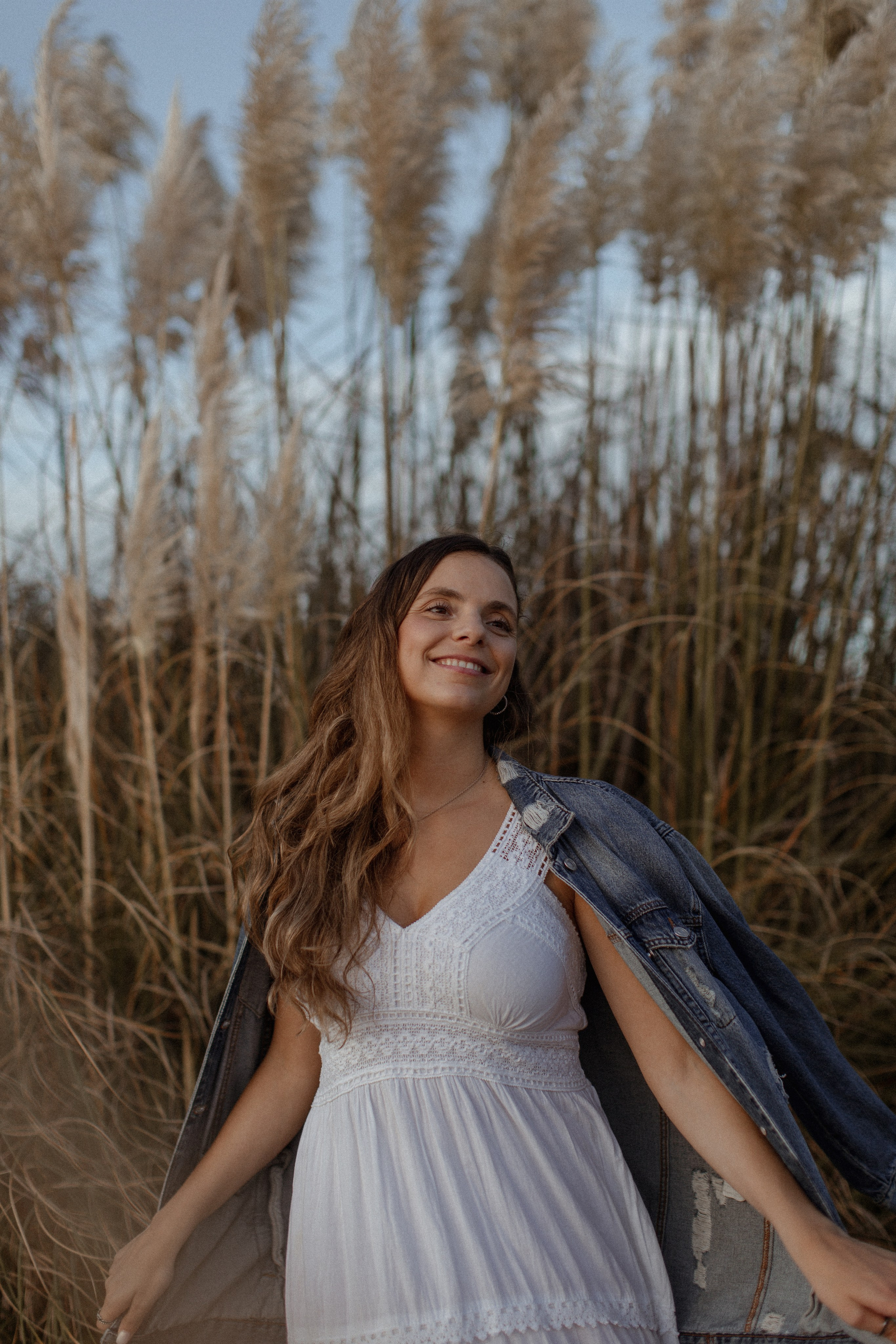 Sunset on the beach. True self