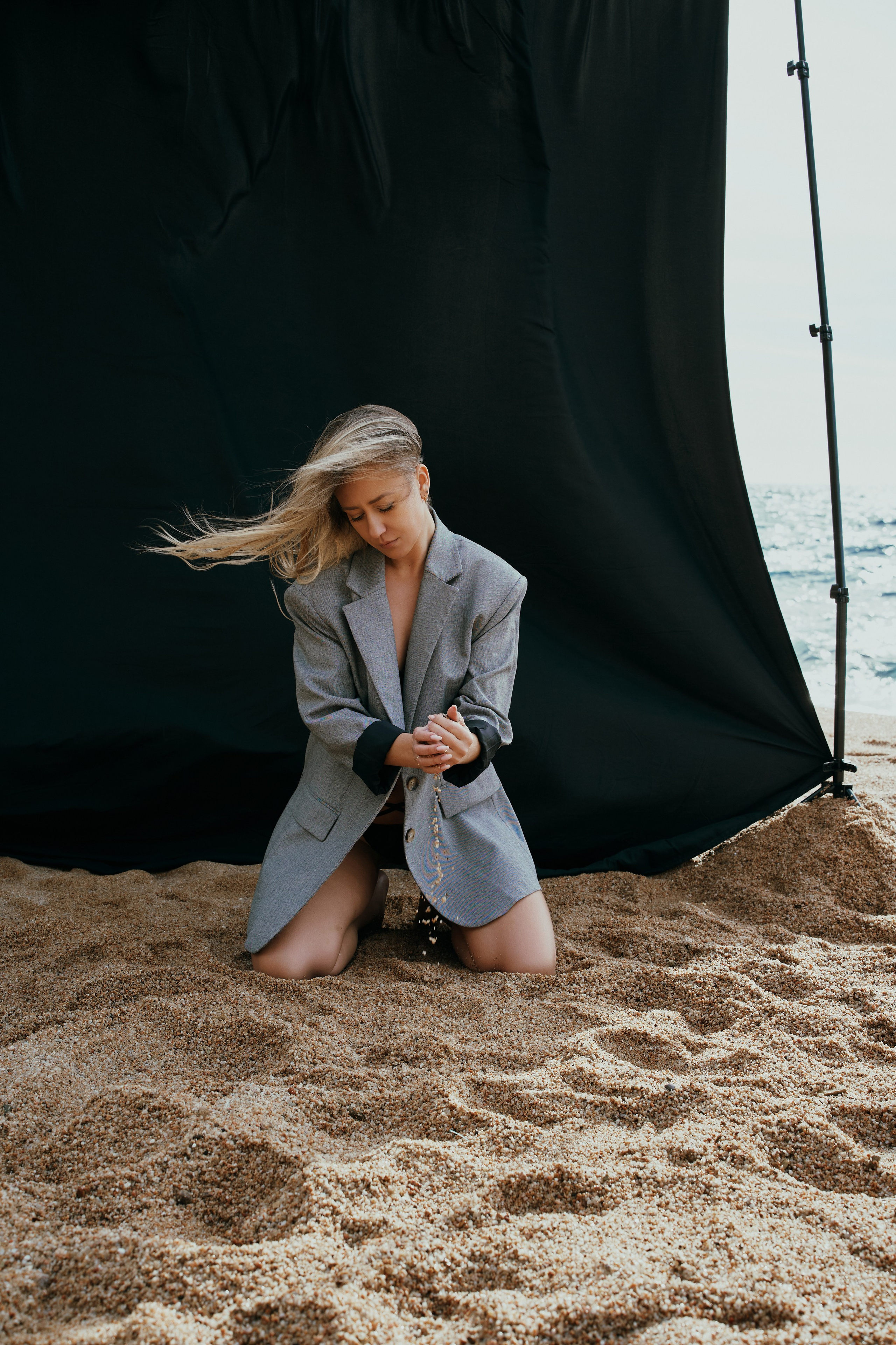 Евгения. Ветер и чайки. Фотограф в Барселоне Жанна Захарченко