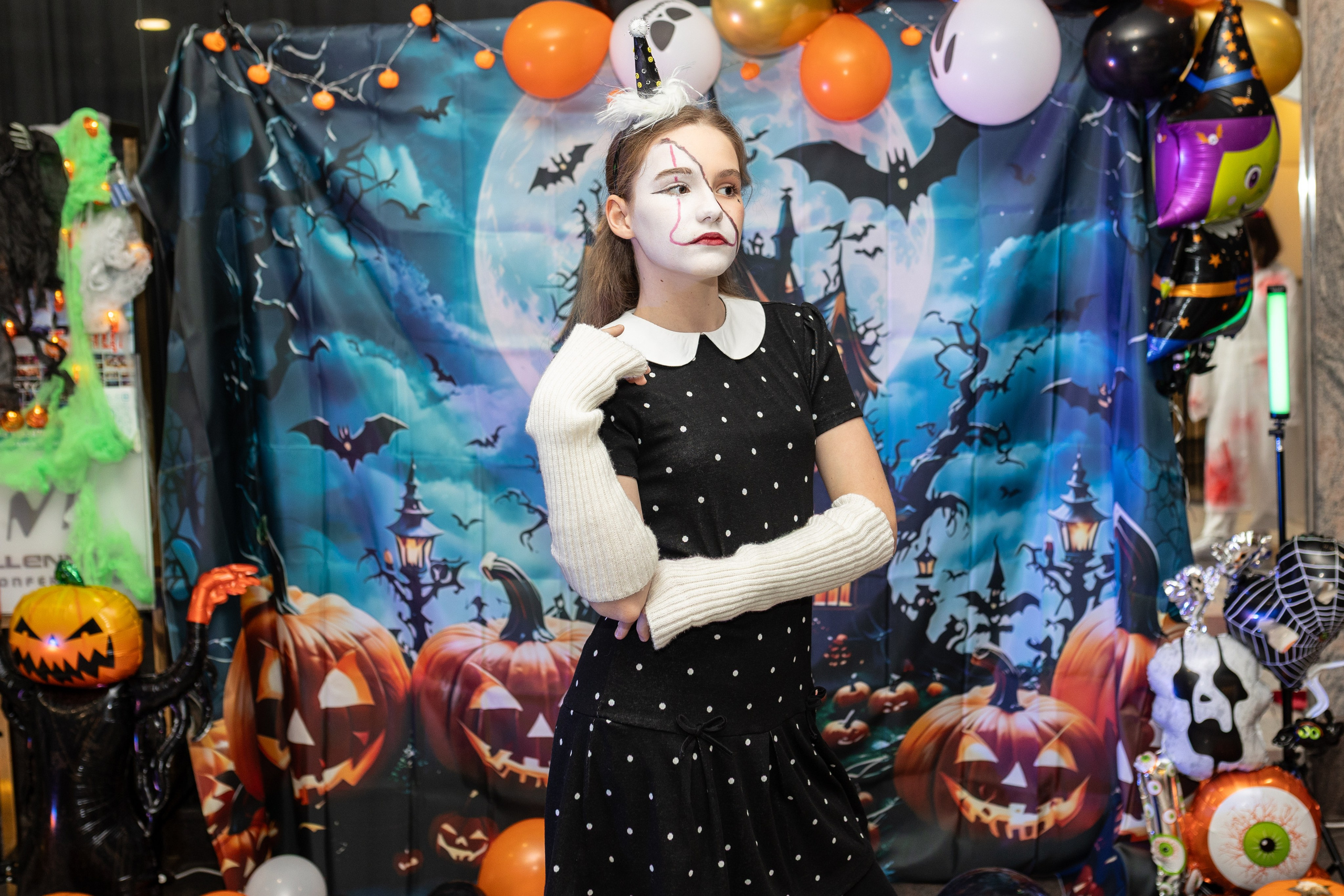 Leo dance studio Helloween 2025. Семейный и детский фотограф в Варшаве Мила Бобровская