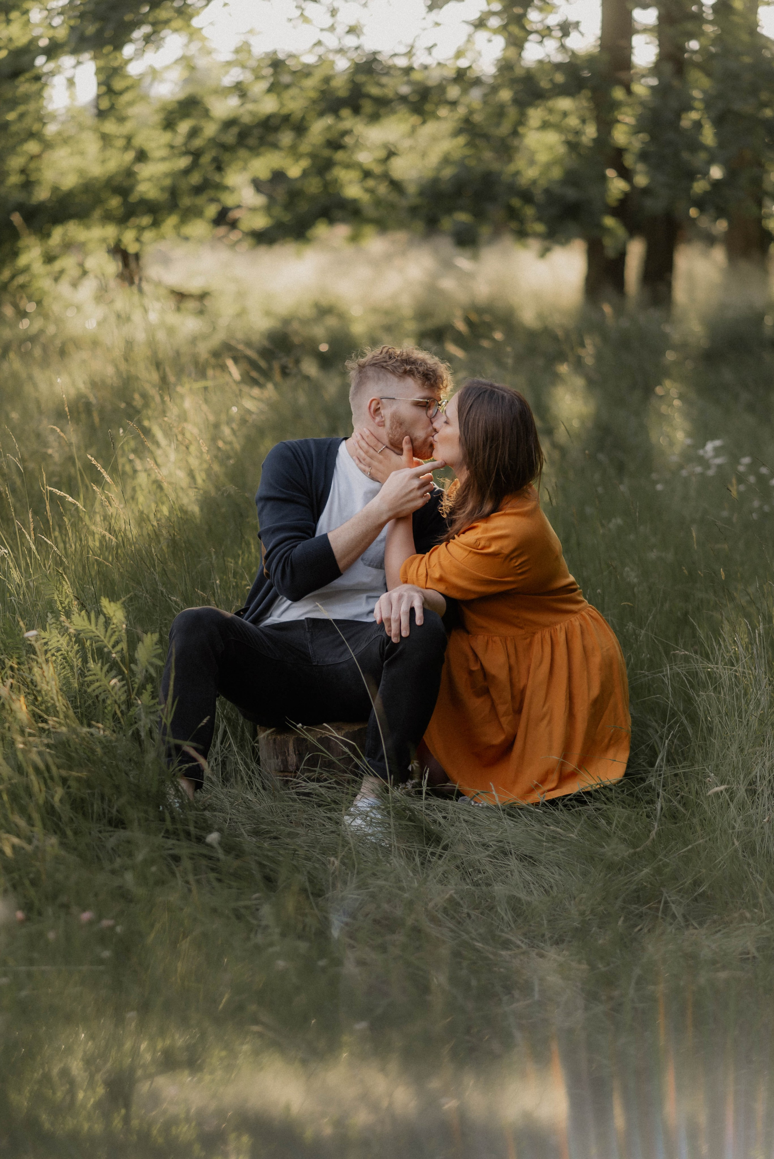 Rain & Sun | Love Story in Wolframs-Eschenbach. Фотограф в Нюрнберге Ирина Менерт из Ансбаха