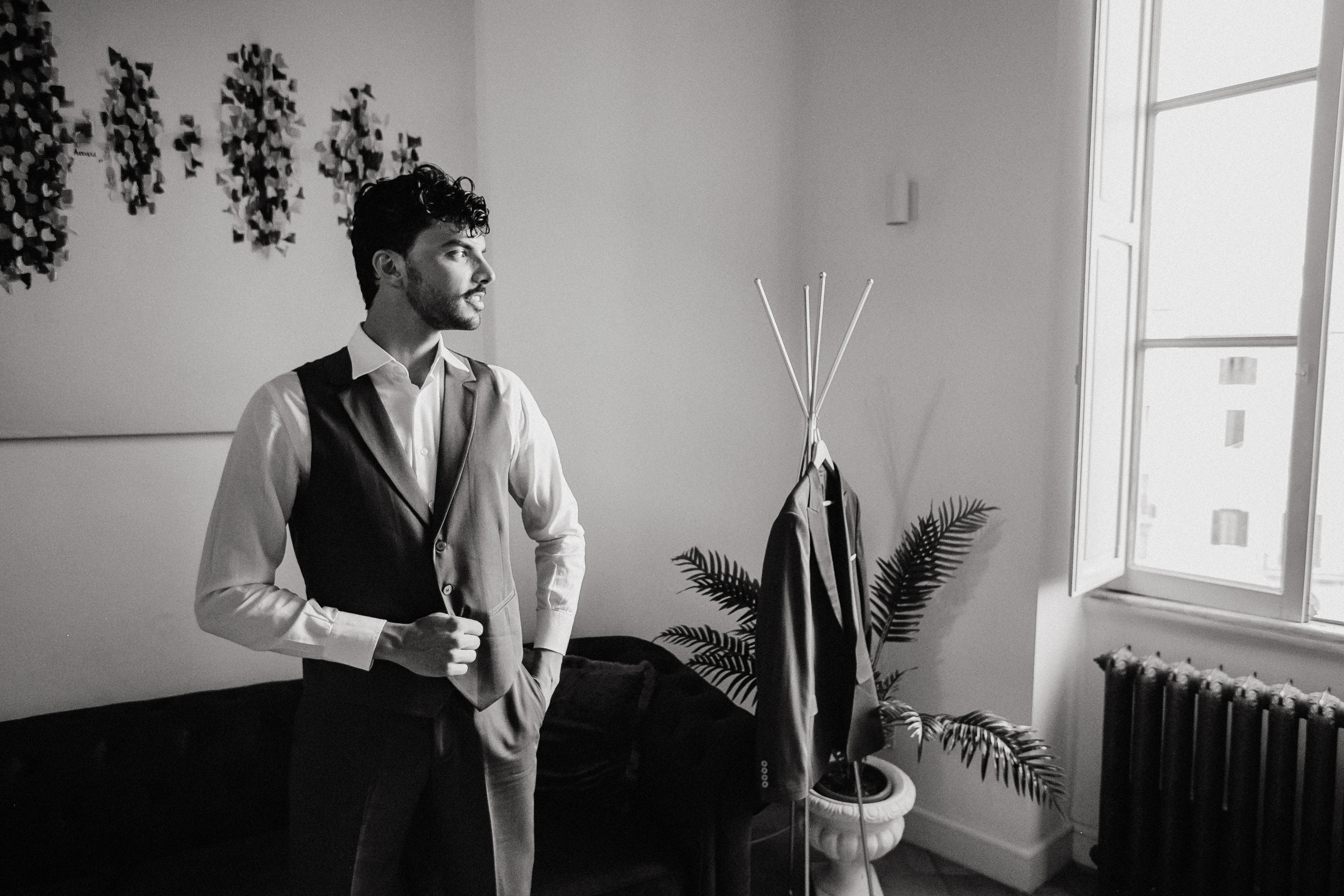 Rome Piazza Navona Penthouse Wedding Ceremony. Iurkovski PHOTOGRAPHY in Europe. Luxury destination weddings and events