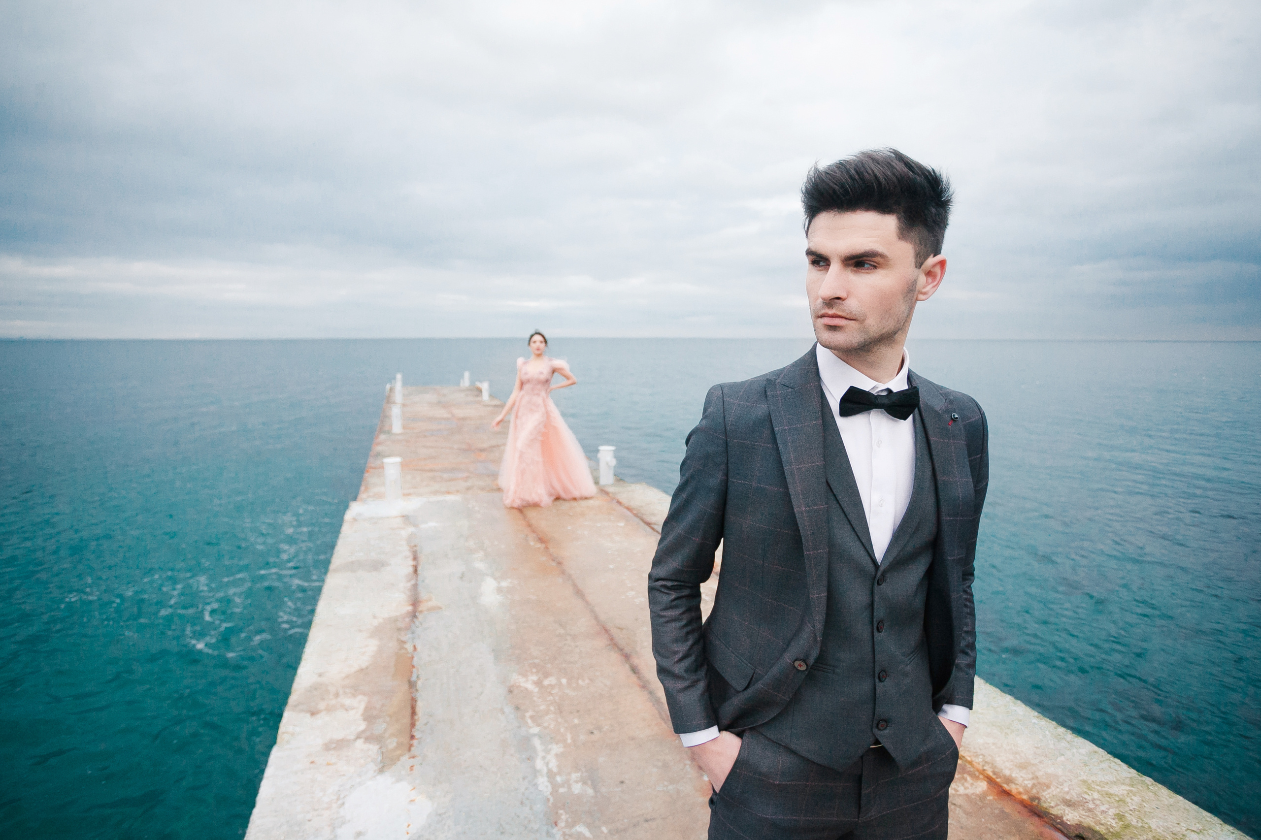 Flower Bath Morning & Sea Wedding Photowalk. Iurkovski PHOTOGRAPHY in Europe. Luxury destination weddings and events