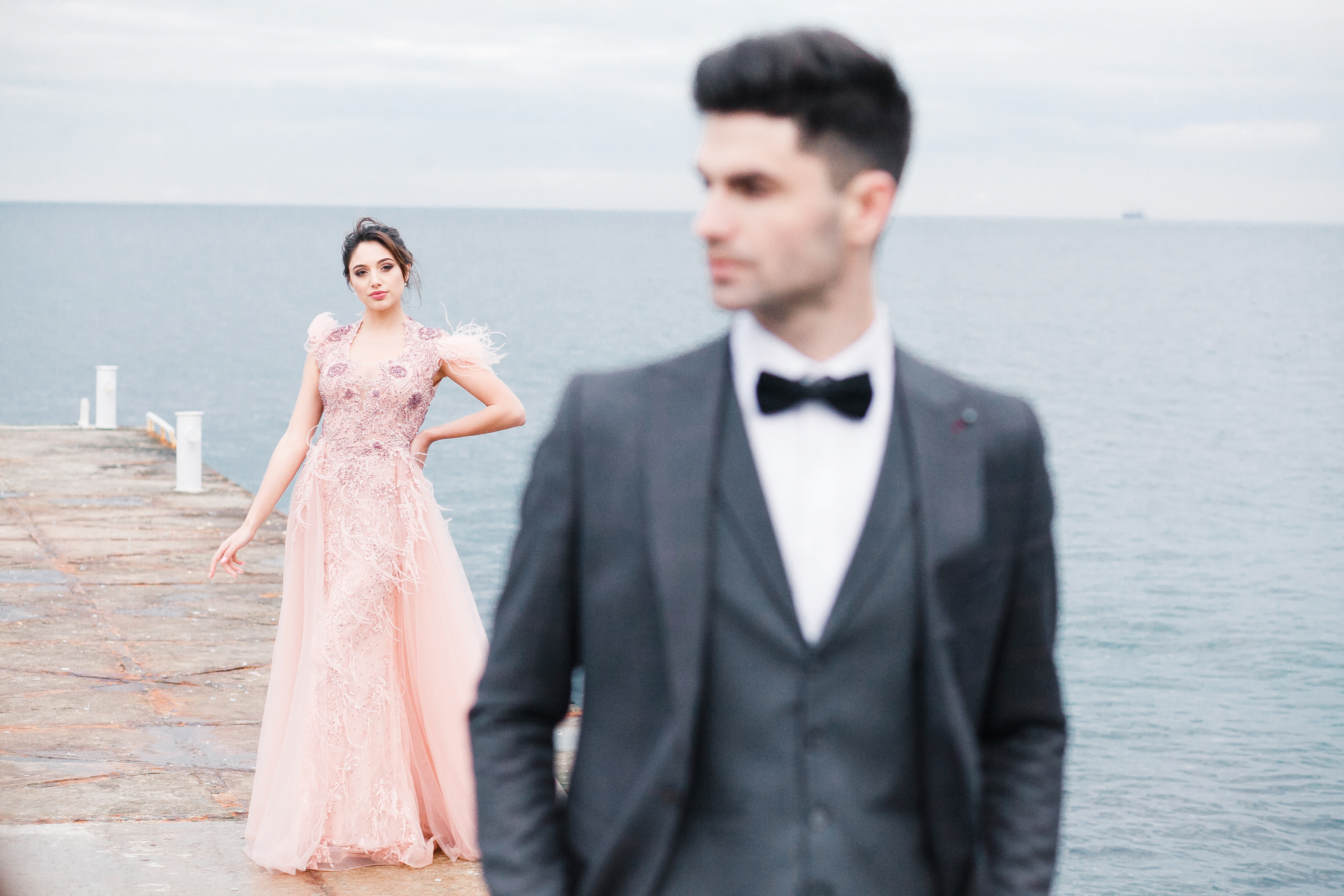 Flower Bath Morning & Sea Wedding Photowalk. Iurkovski PHOTOGRAPHY in Europe. Luxury destination weddings and events