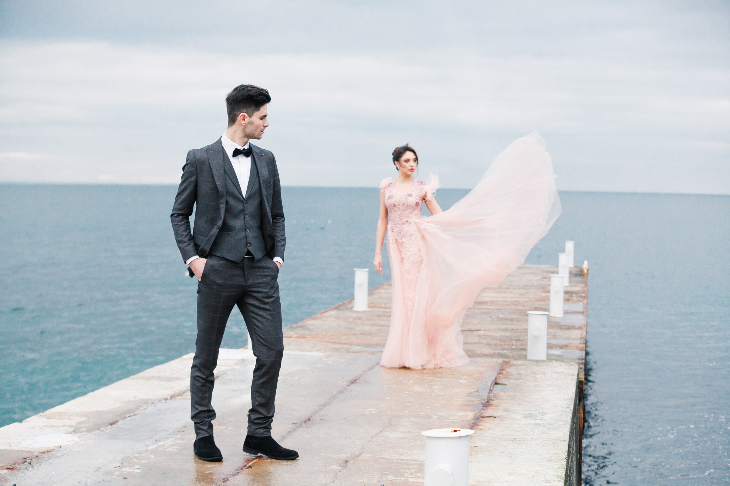 Flower Bath Morning & Sea Wedding Photowalk. Iurkovski PHOTOGRAPHY in Europe. Luxury destination weddings and events