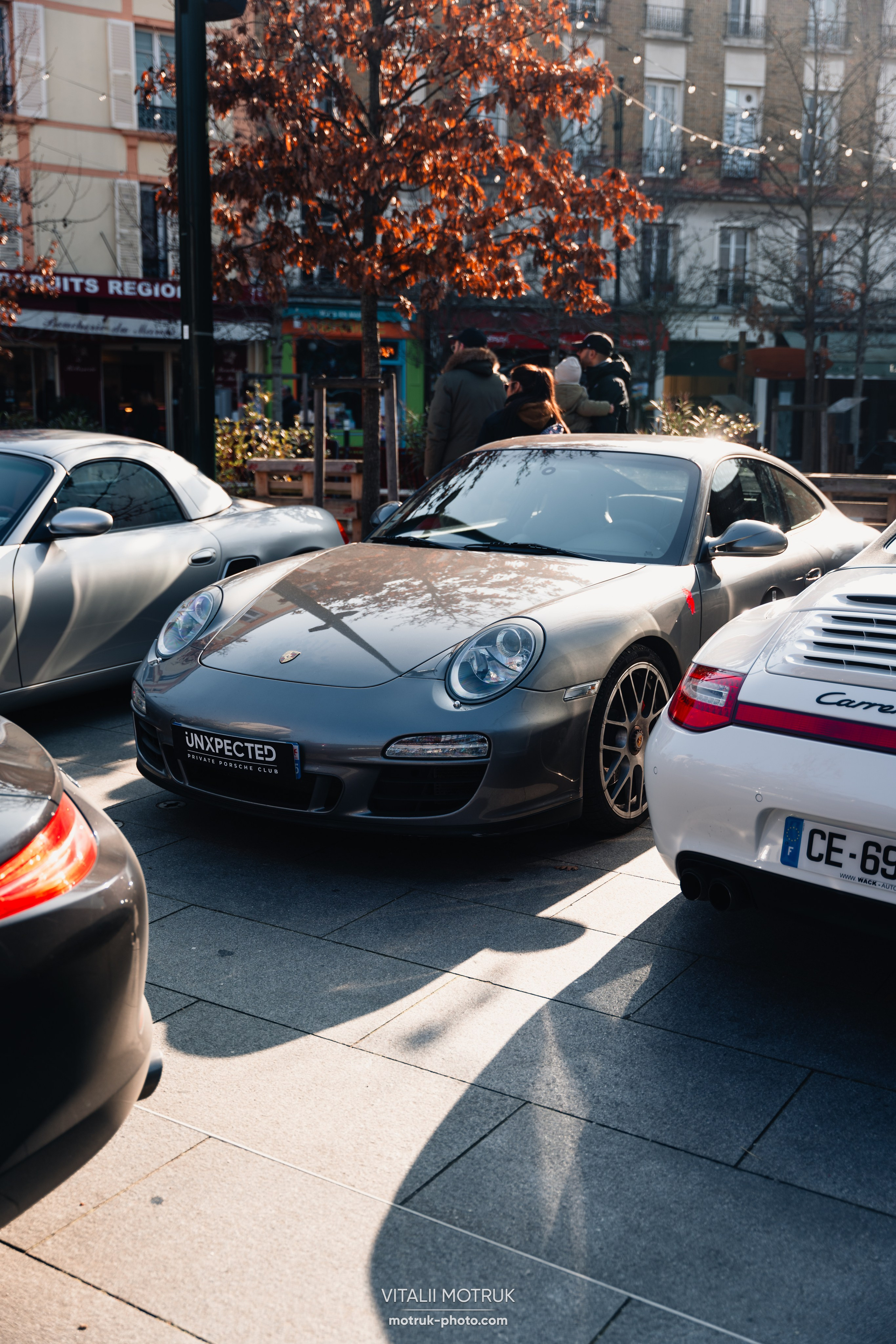 Rassemblement Colombes 16 fevrier 2025. Photographe de voitures à Paris — Vitalii Motruk