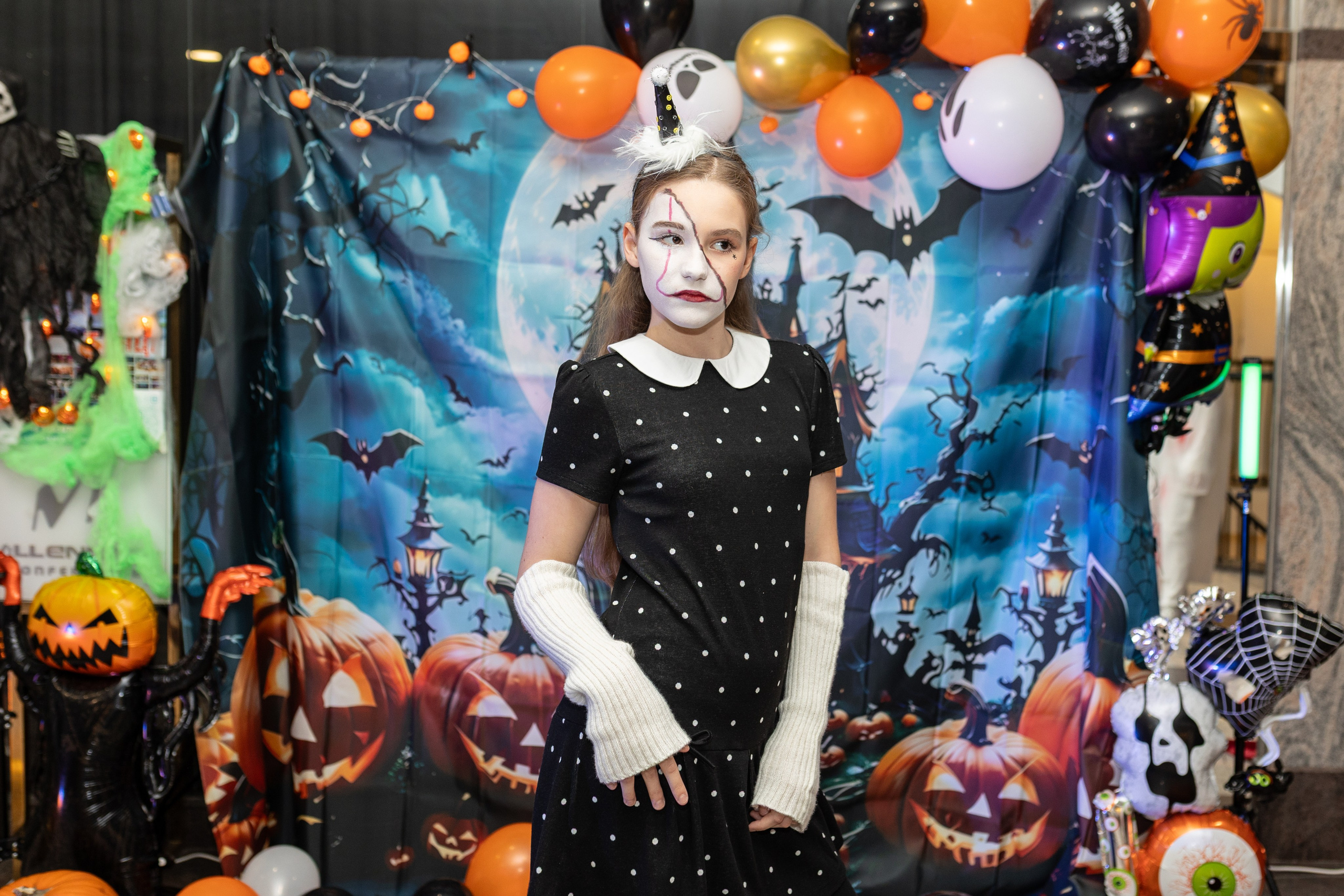 Leo dance studio Helloween 2025. Семейный и детский фотограф в Варшаве Мила Бобровская