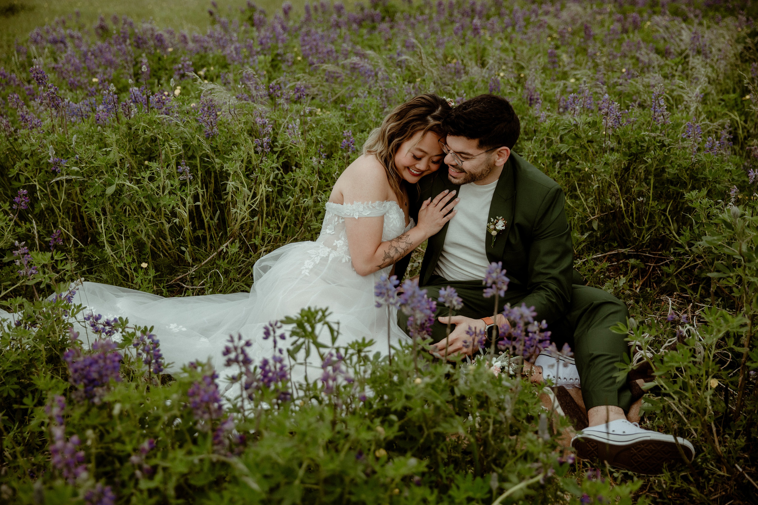Elopement at Kvernufoss Waterfall. Iceland elopement photo and video | Nikolaichik Photo