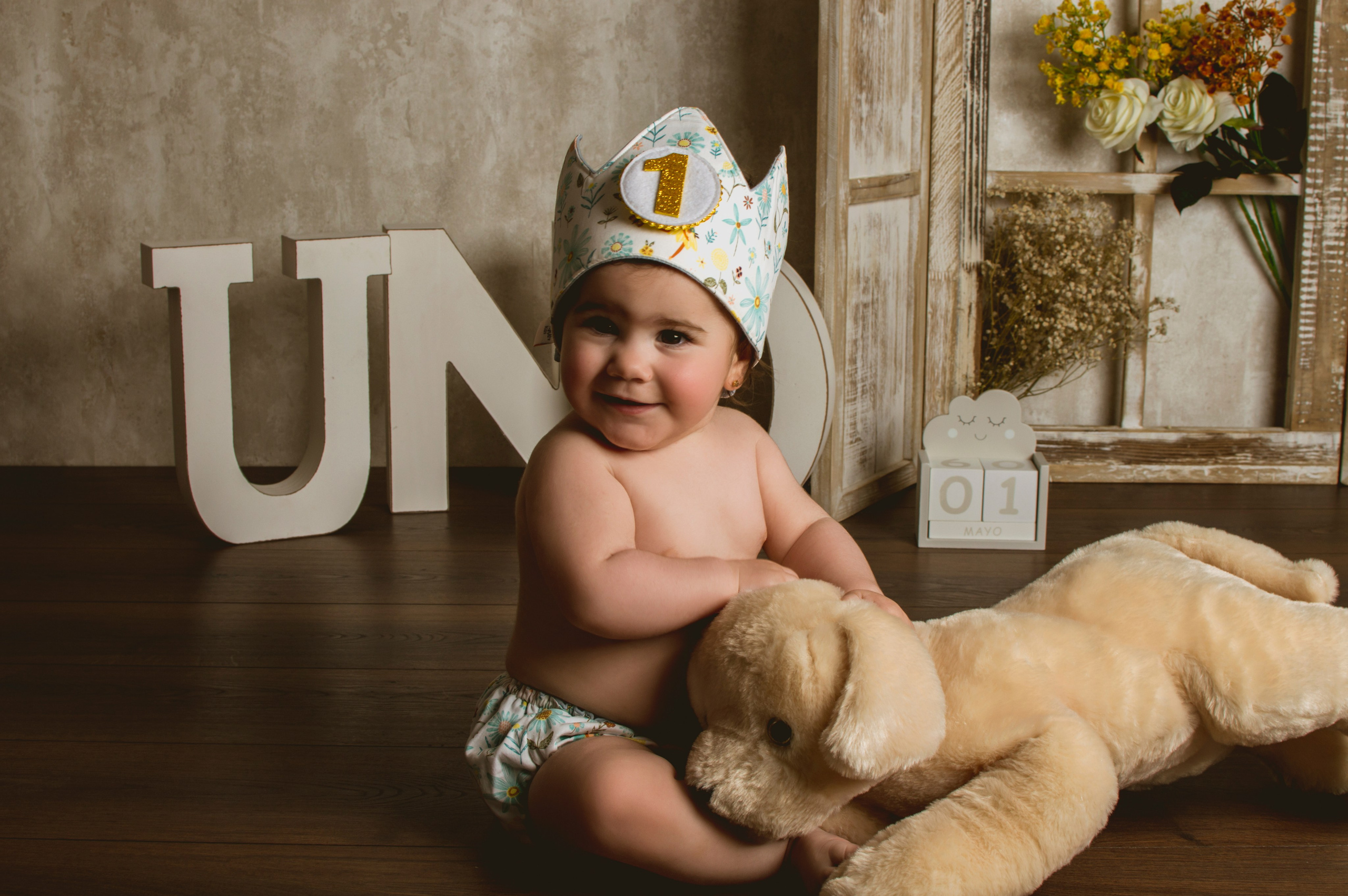 Adriana - Primer Añito. Fotografía Antonio Luis Bascón