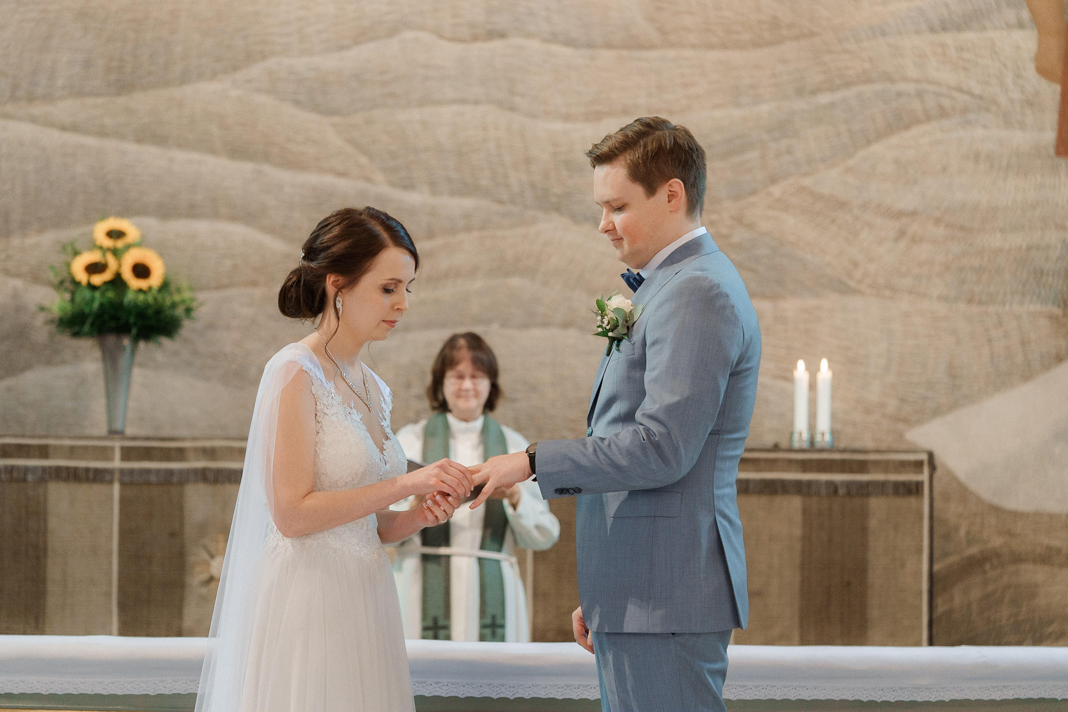 Salla&Antti, hääkuvaus Martin kirkko ja Juhlakartano Kappelinranta