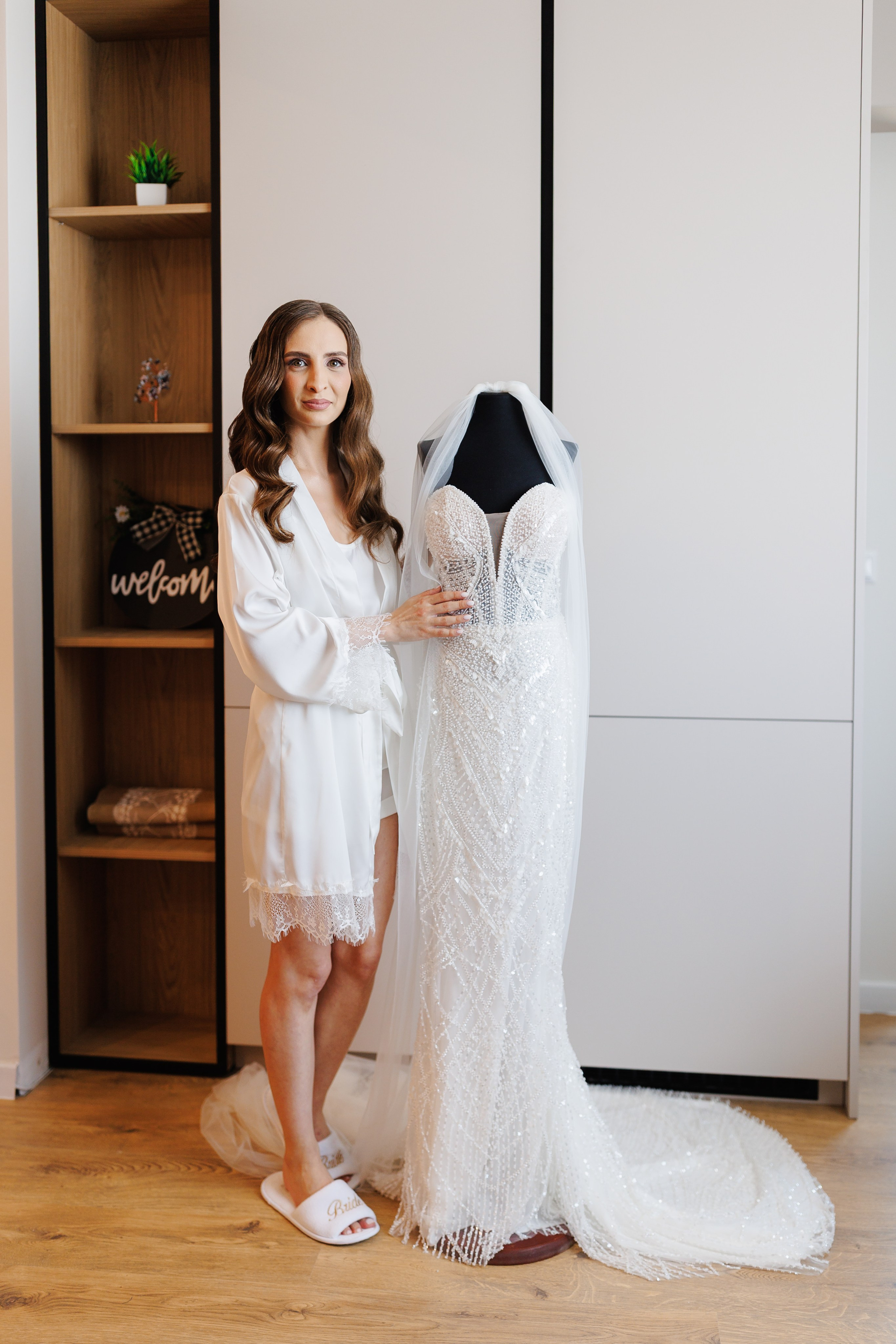 sedinta foto nunta cu mirii in cadru cinematic