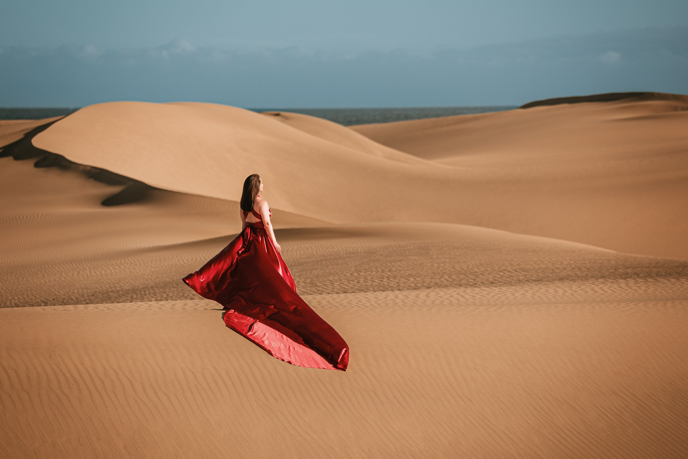 Portrait Photo Shoot Desert Maspalomas
