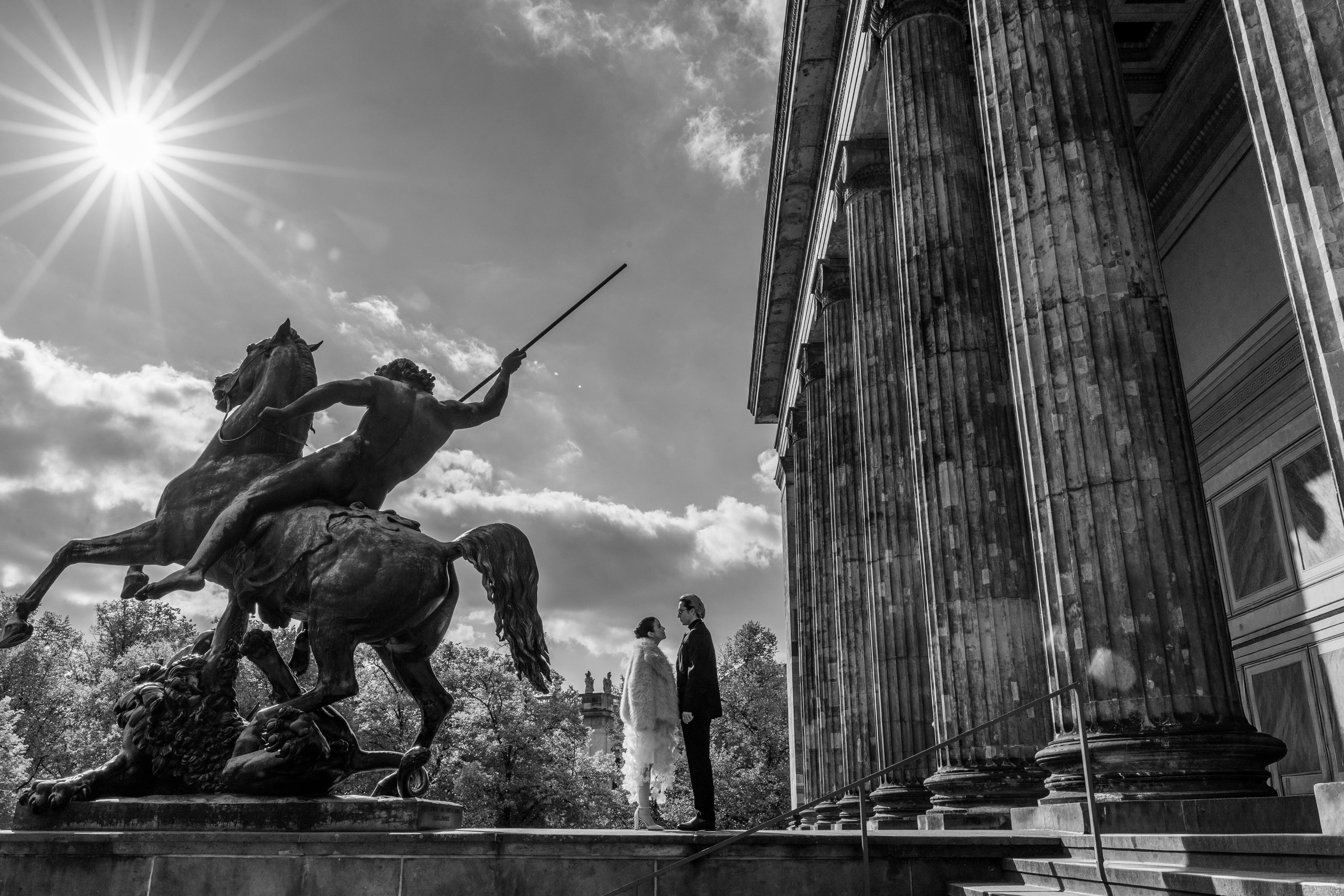 Zeitlose Eleganz: Ihre Hochzeit in Schwarz-Weiß. Hochzeitfotograf in Bielefeld
