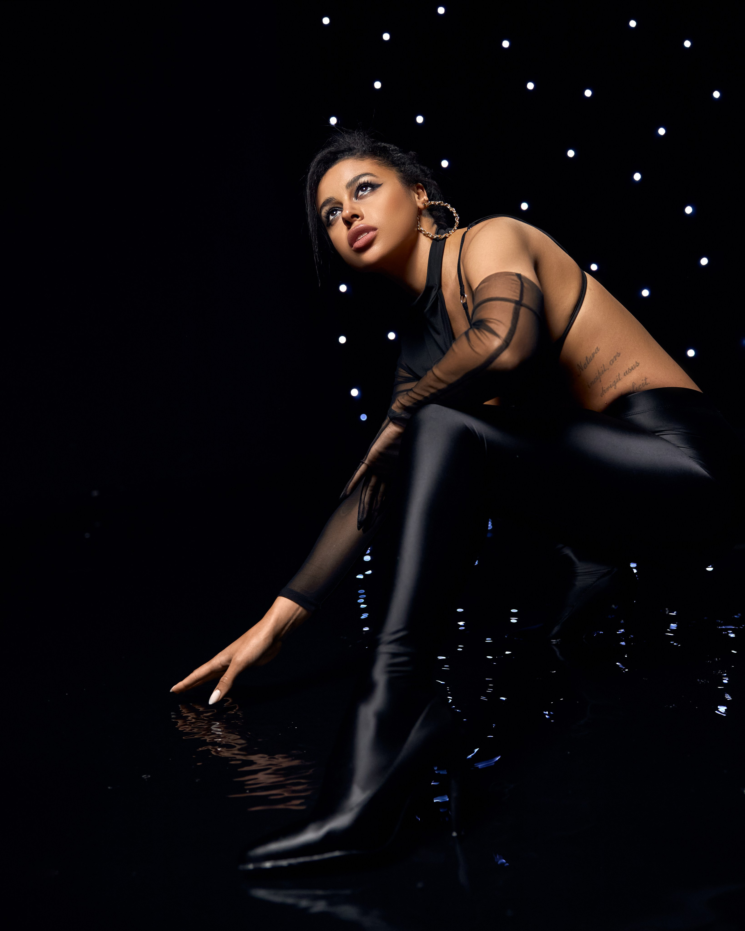 Studio-Shooting. Portraitfotografin Natalia Calcagnile