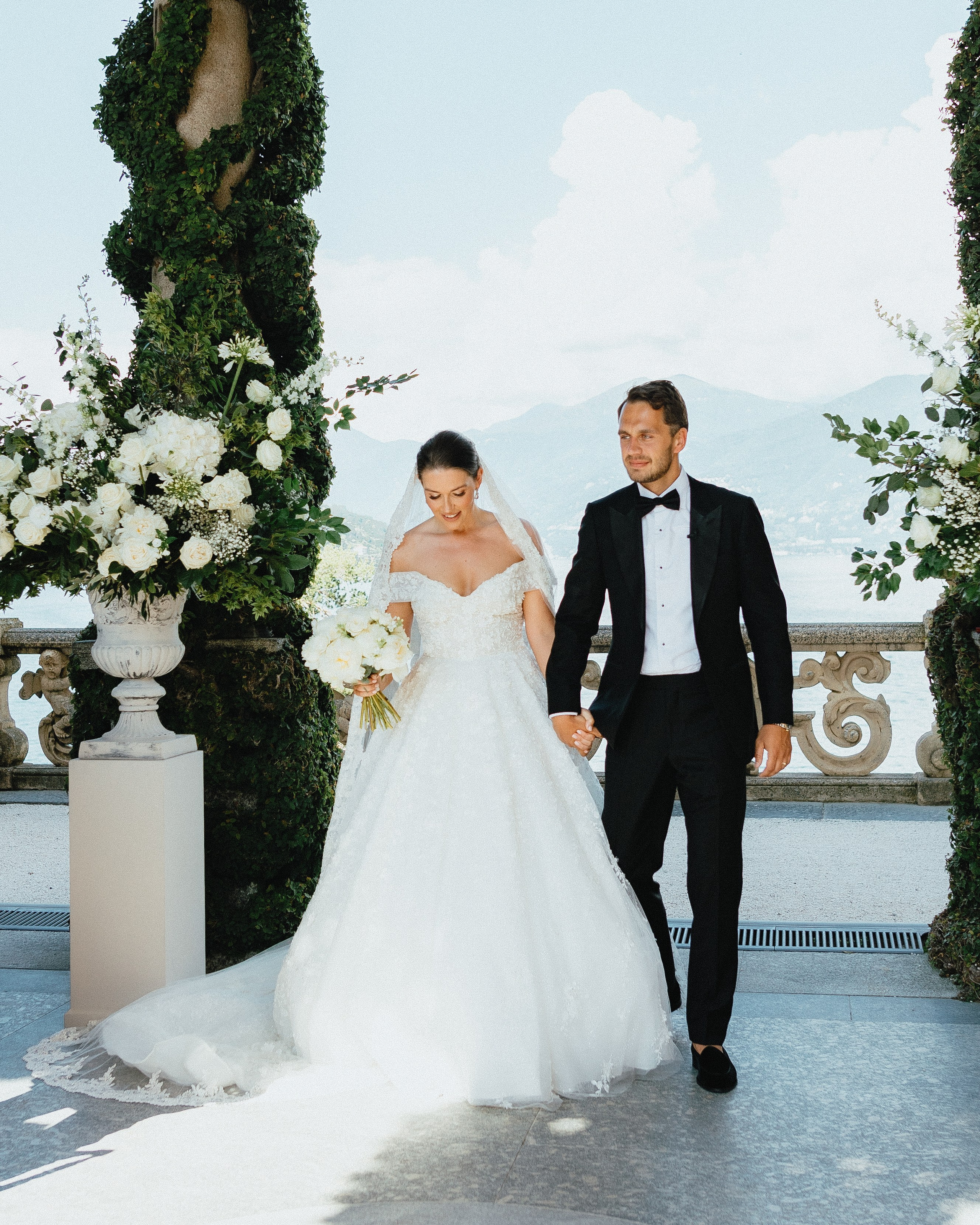 Katie & Remy, Villa del Balbianello, Como. Photographer in Italy Anna Linnik